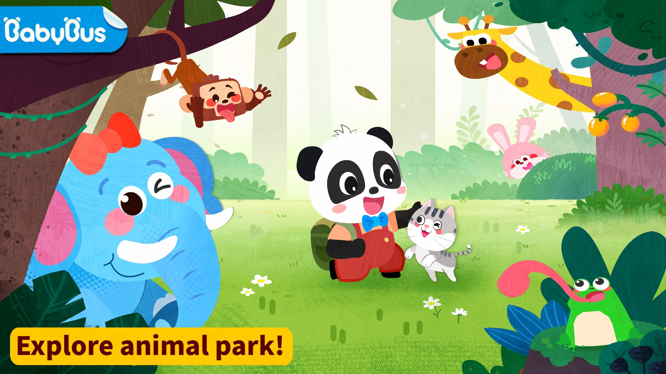 اسکرین شات 1 بازی Baby Panda's Animal Park