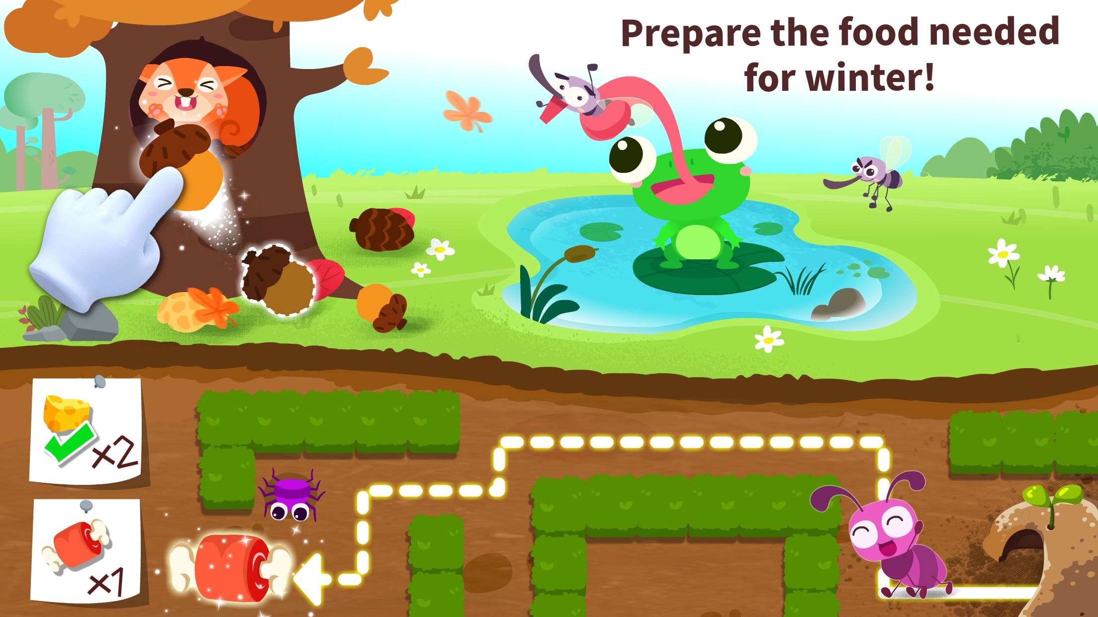 اسکرین شات 4 بازی Little Panda's Forest Animals