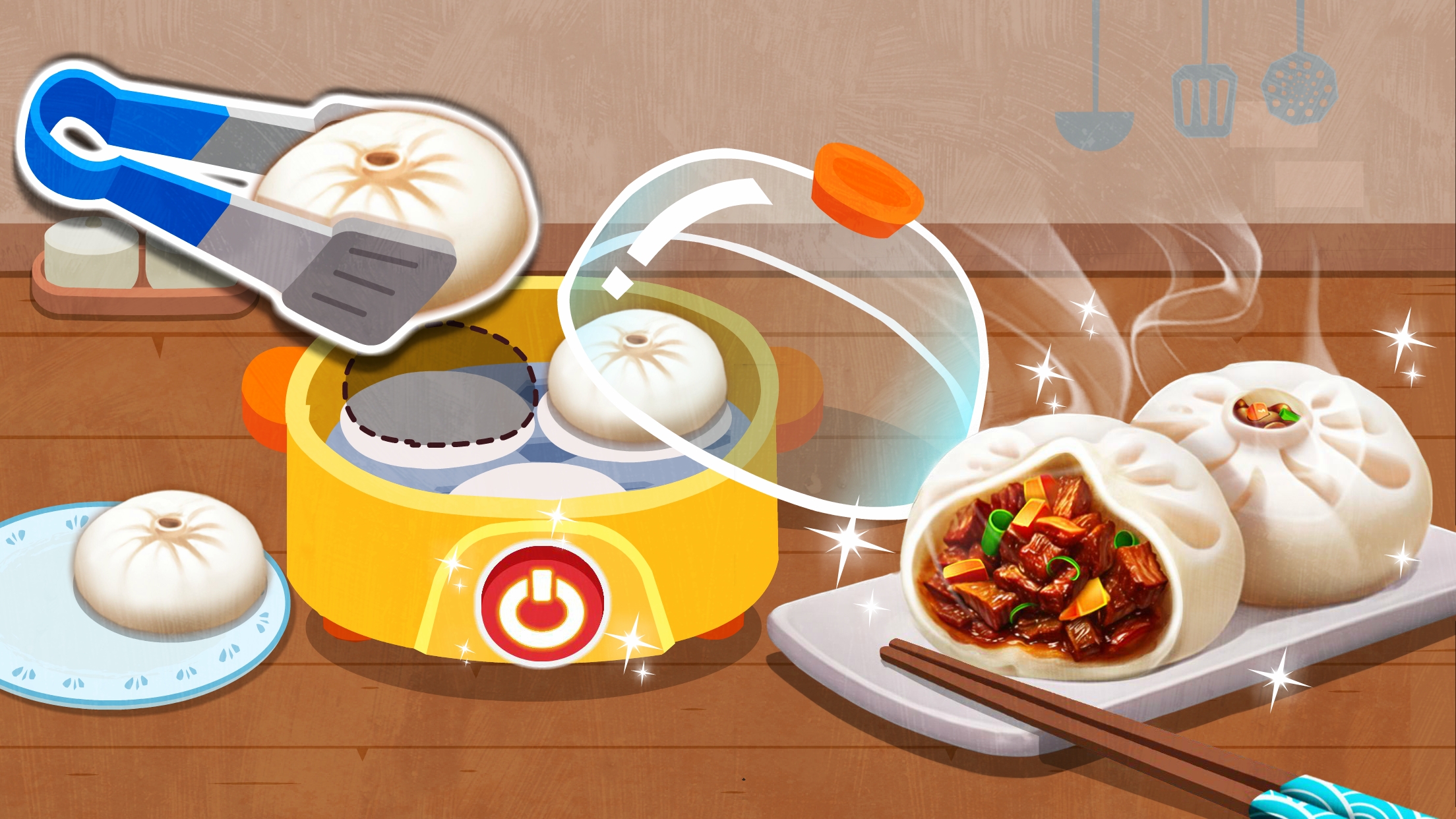 اسکرین شات 2 بازی Little Panda's Chinese Recipes