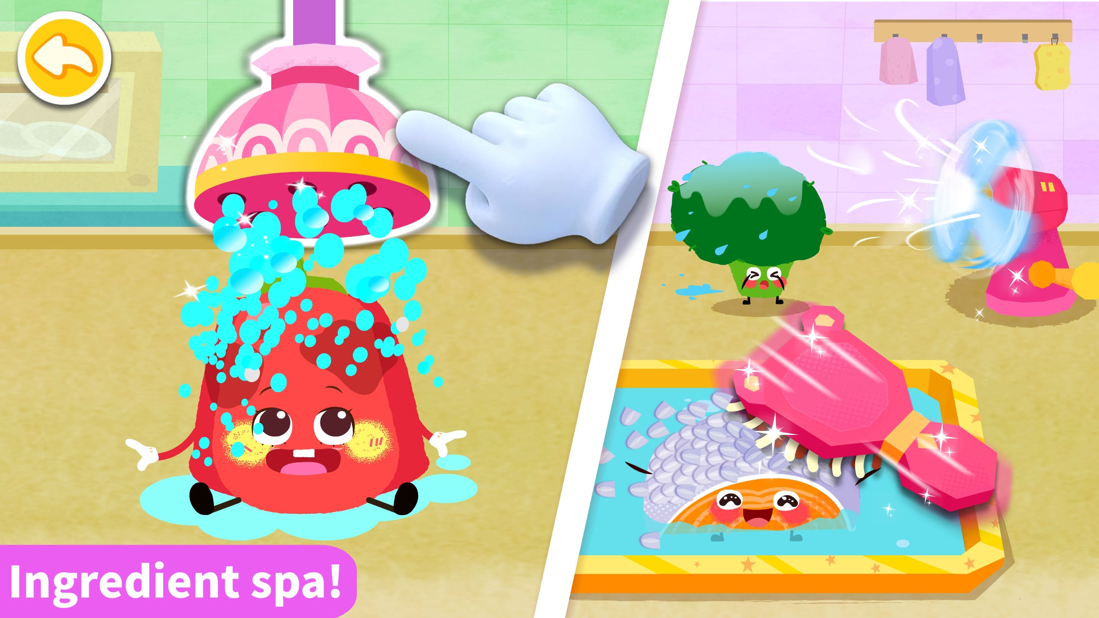 اسکرین شات 4 بازی Baby Panda's Magic Kitchen