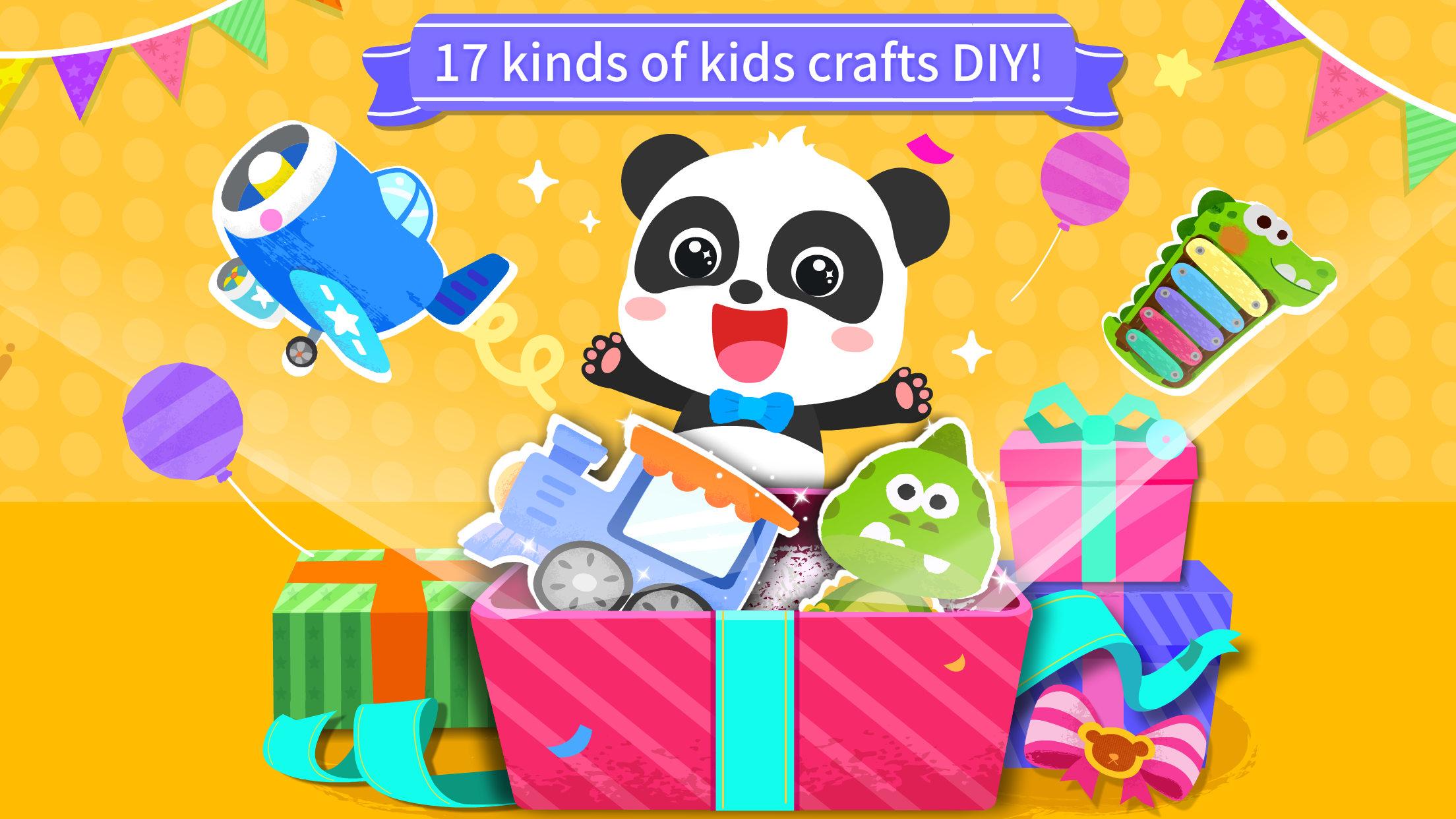 اسکرین شات 5 بازی Baby Panda's Kids Crafts DIY
