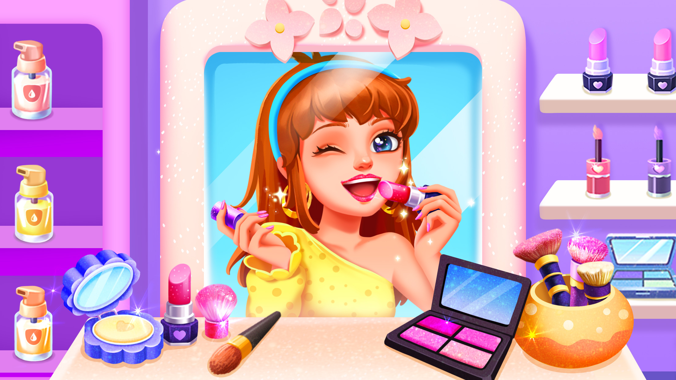 اسکرین شات 3 بازی Little Panda's Girls Town