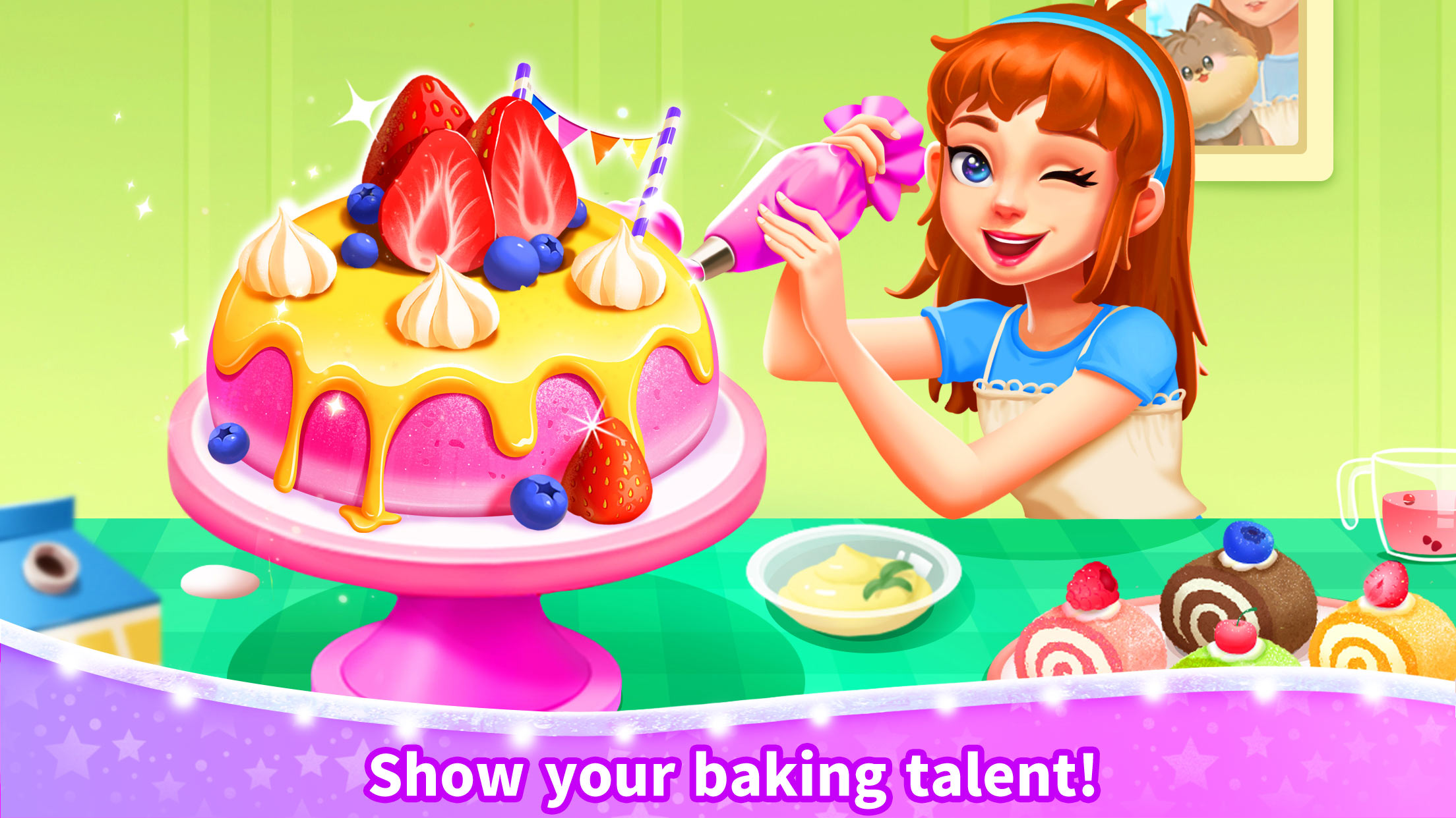 اسکرین شات 6 بازی Little Panda's Girls Town