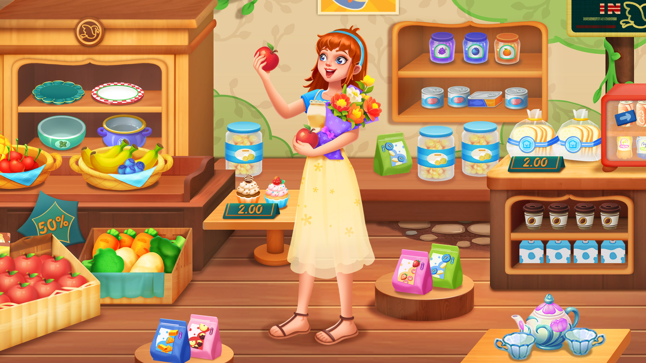 اسکرین شات 7 بازی Little Panda's Girls Town