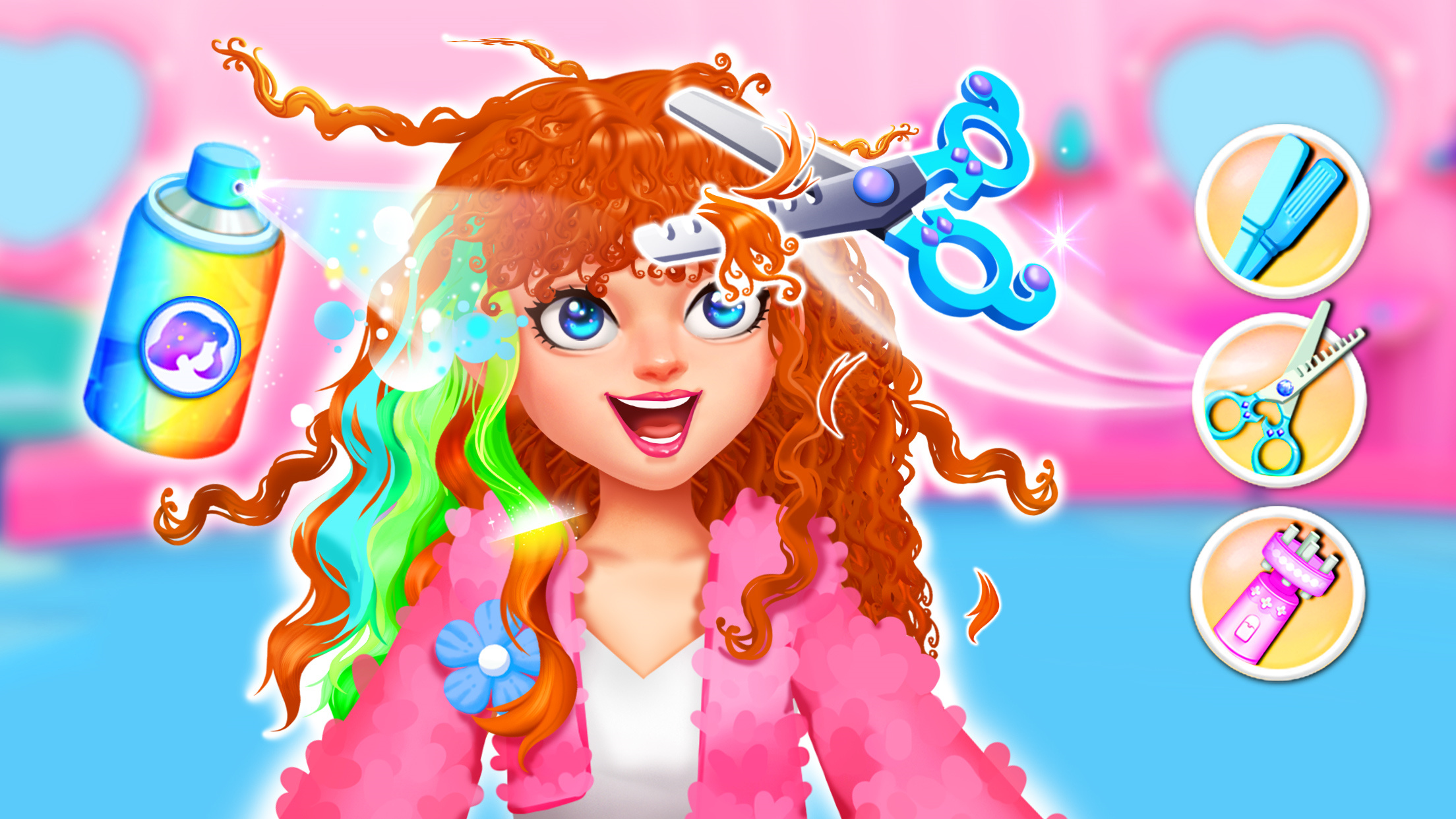 اسکرین شات 4 بازی Little Panda's Girls Town