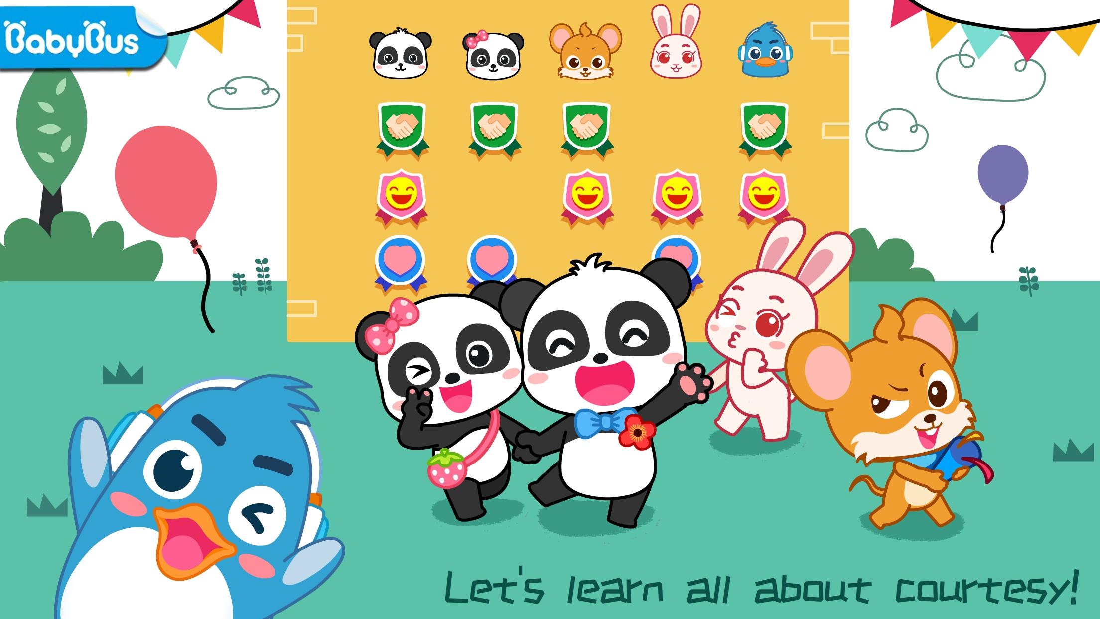 اسکرین شات 1 بازی Baby Panda's Emotion World
