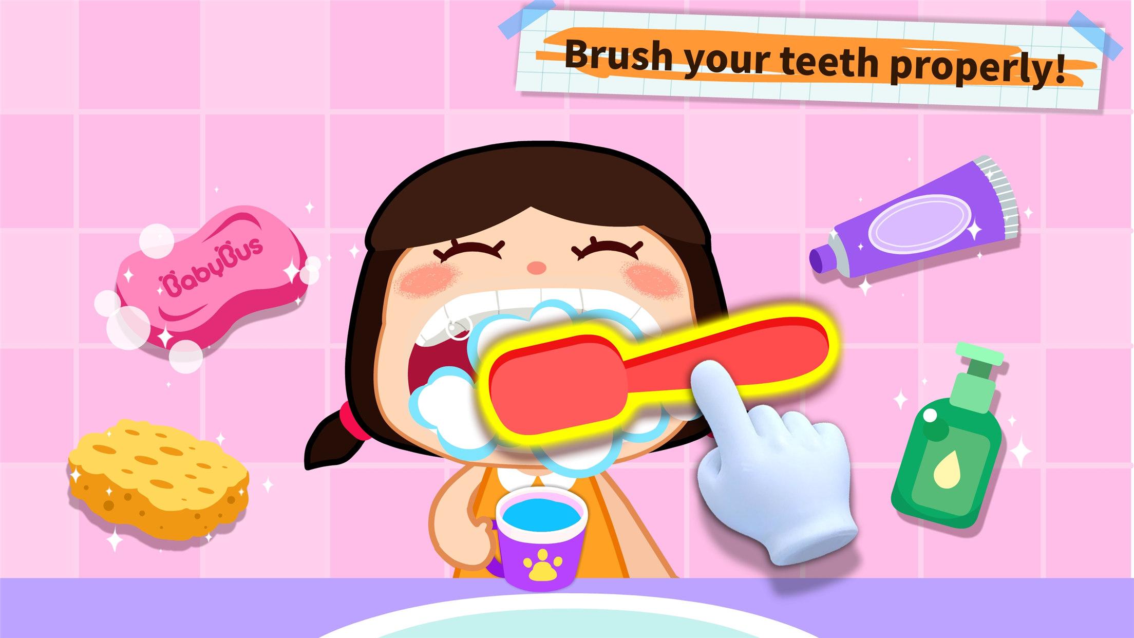 اسکرین شات بازی Baby Panda's Safety & Habits 2