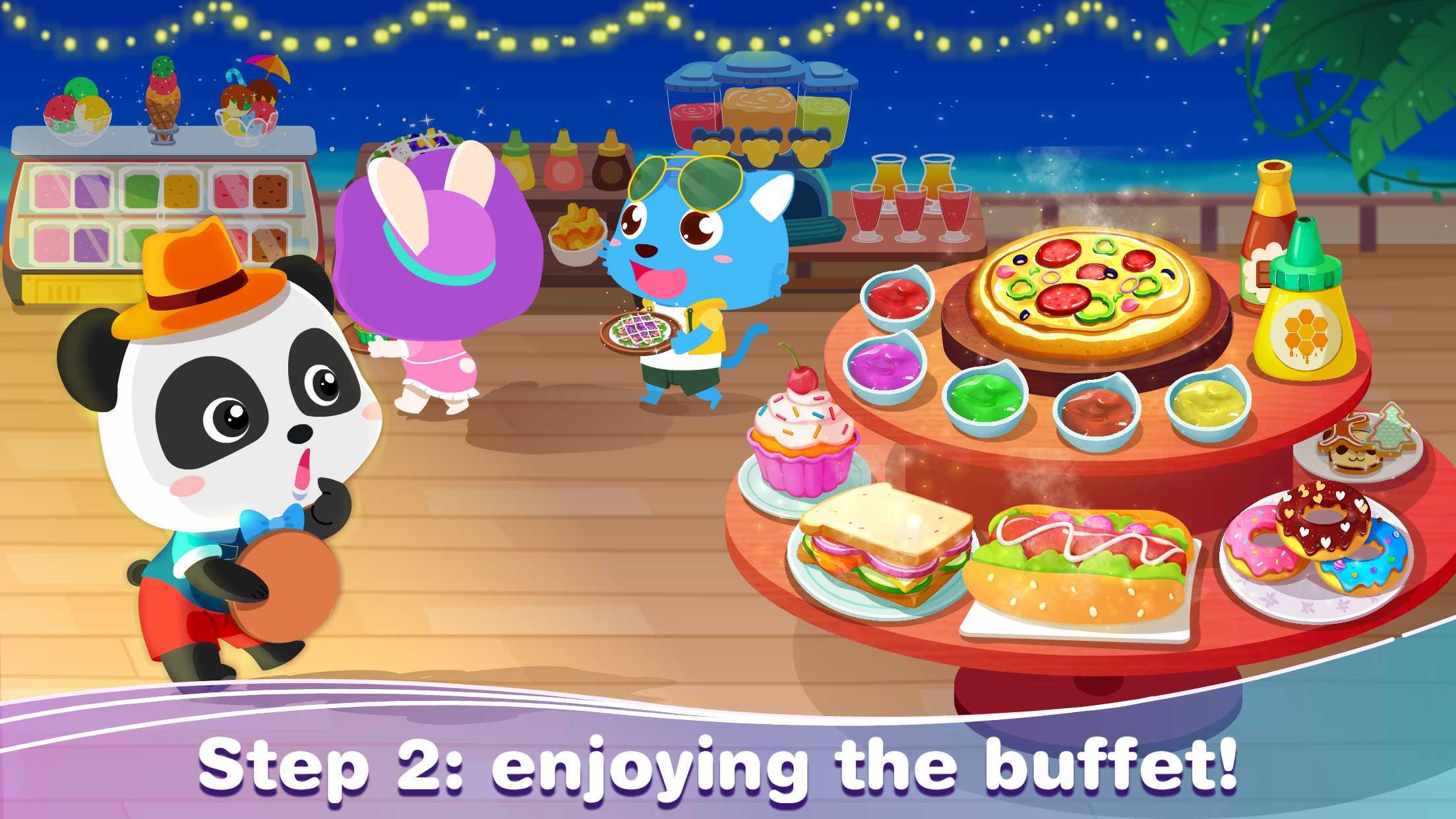 اسکرین شات 2 بازی Baby Panda’s Summer: Vacation