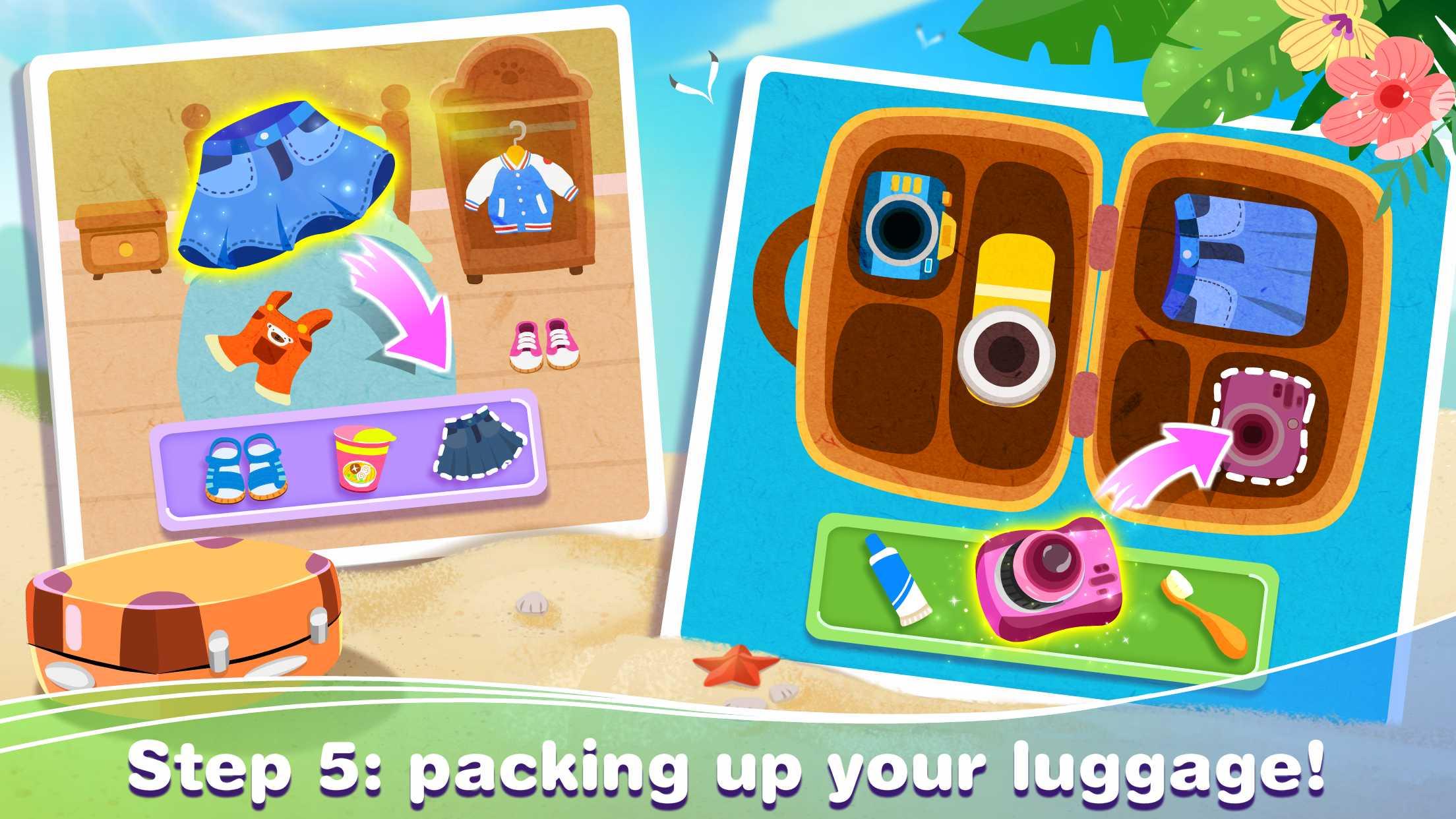 اسکرین شات 5 بازی Baby Panda’s Summer: Vacation