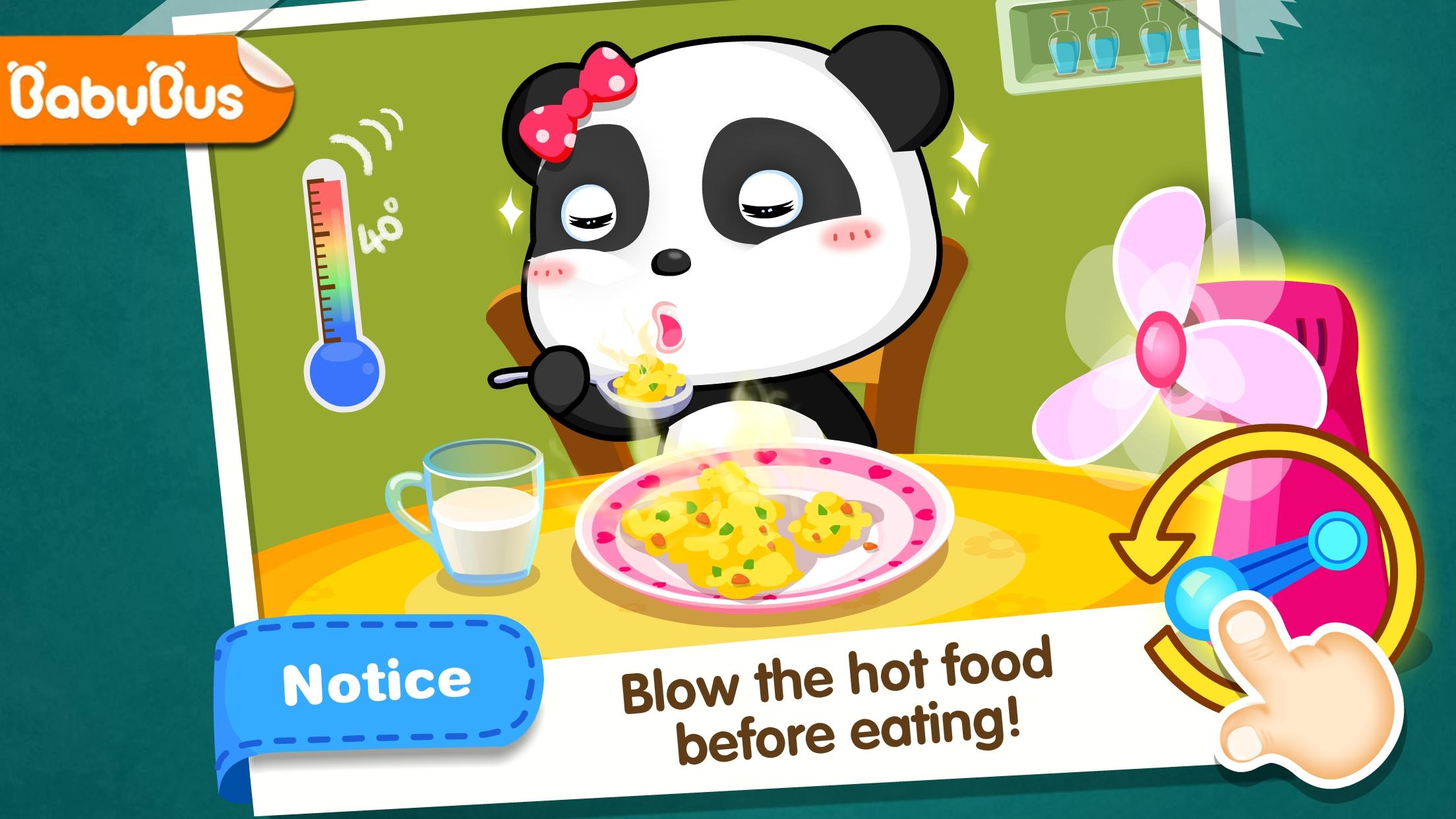 اسکرین شات 1 بازی Baby Panda Home Safety