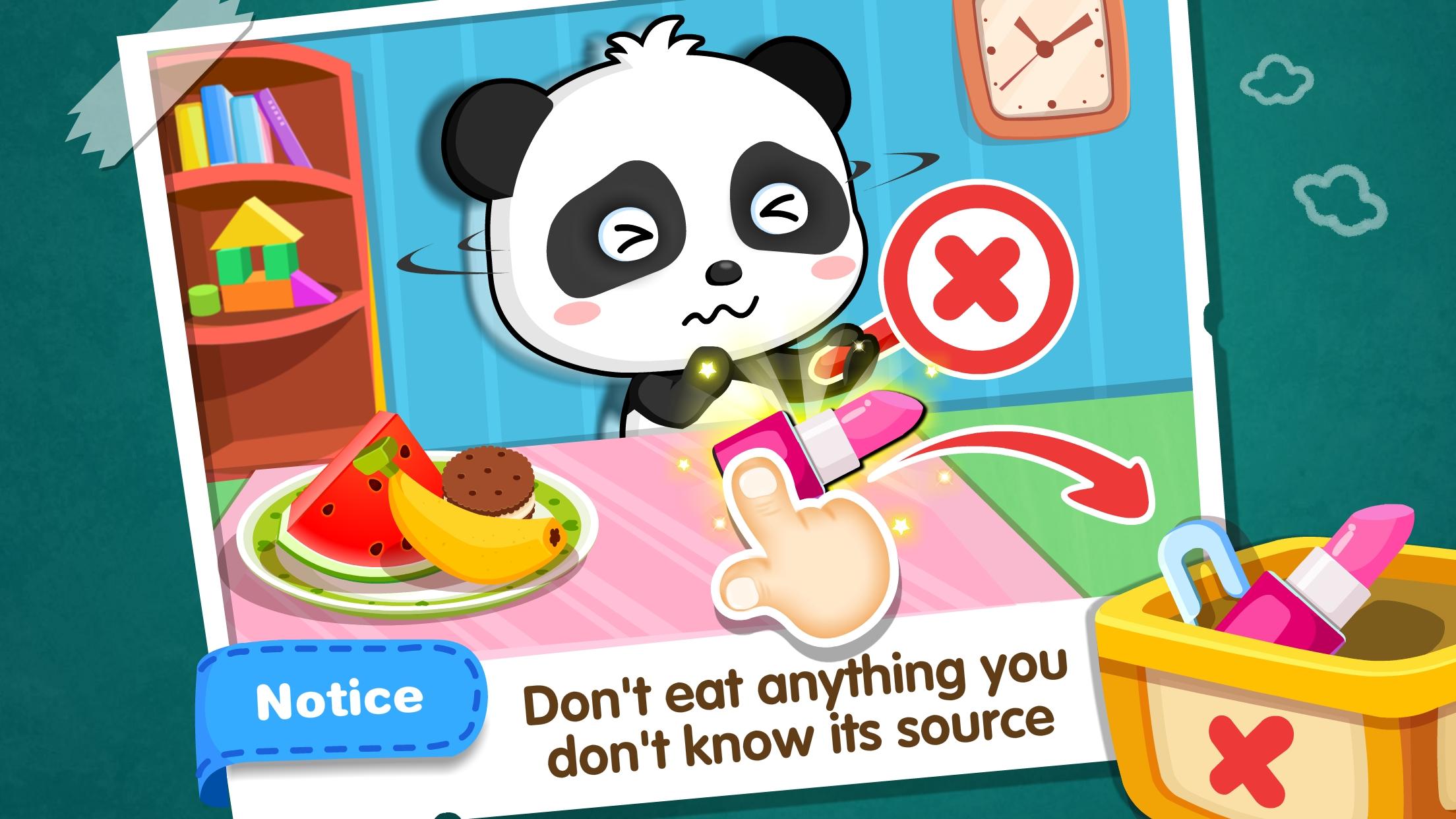 اسکرین شات 2 بازی Baby Panda Home Safety