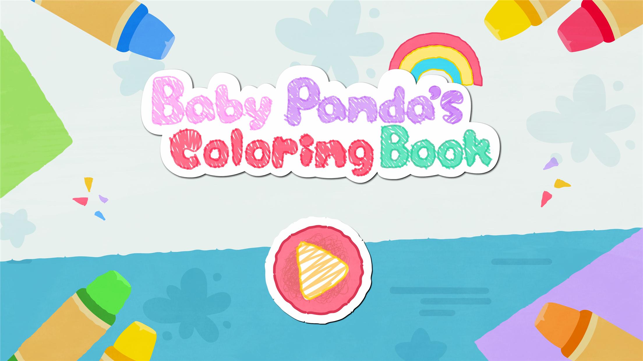 اسکرین شات 6 بازی Baby Panda's Coloring Book
