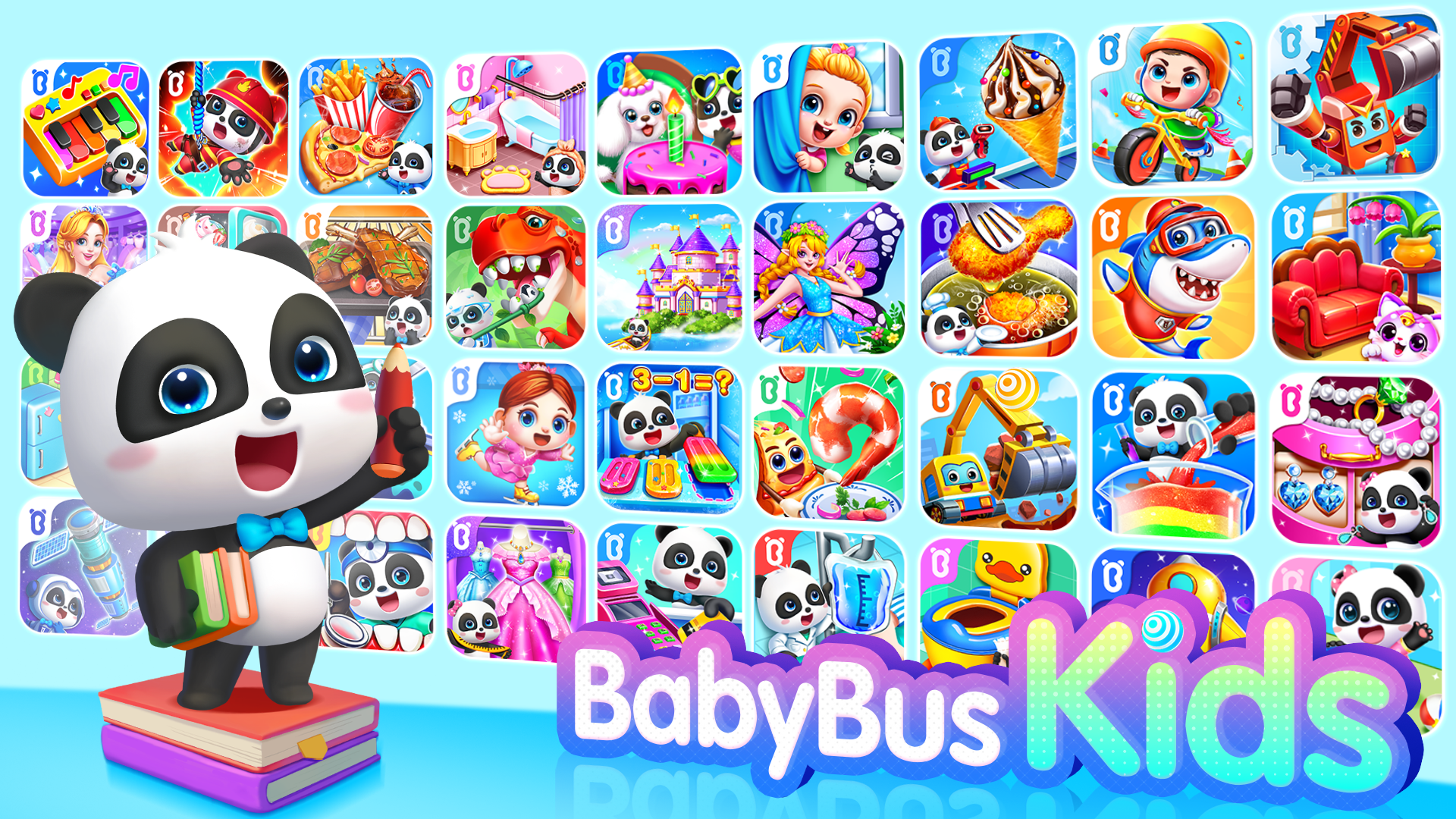 اسکرین شات 1 برنامه BabyBus Kids: Play & Learn