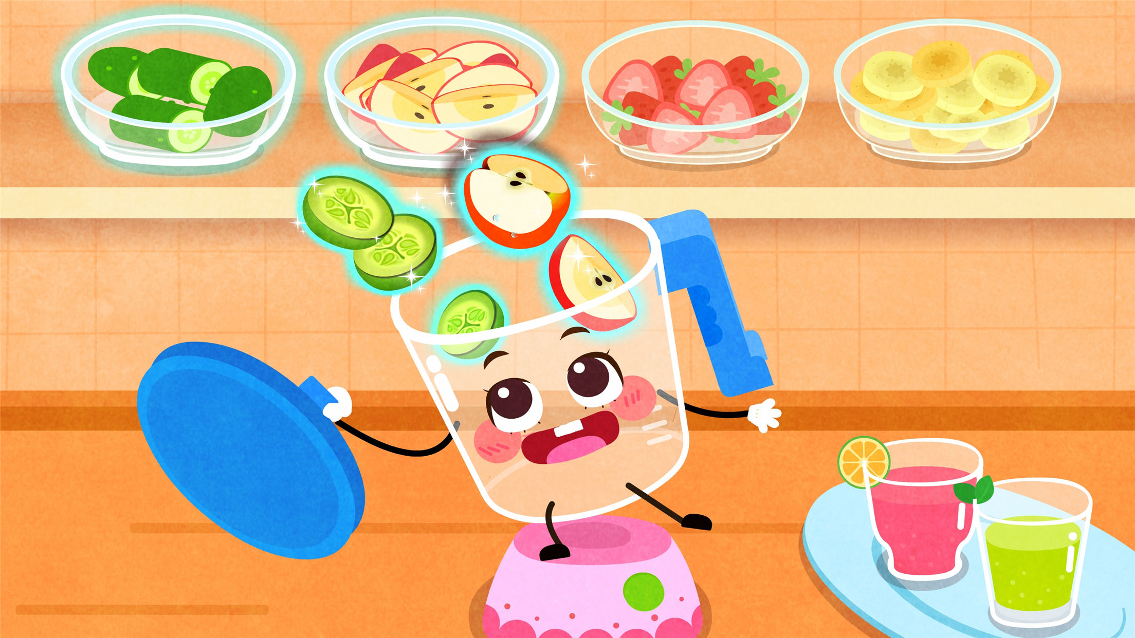 اسکرین شات 4 بازی Baby Panda's Kitchen Party