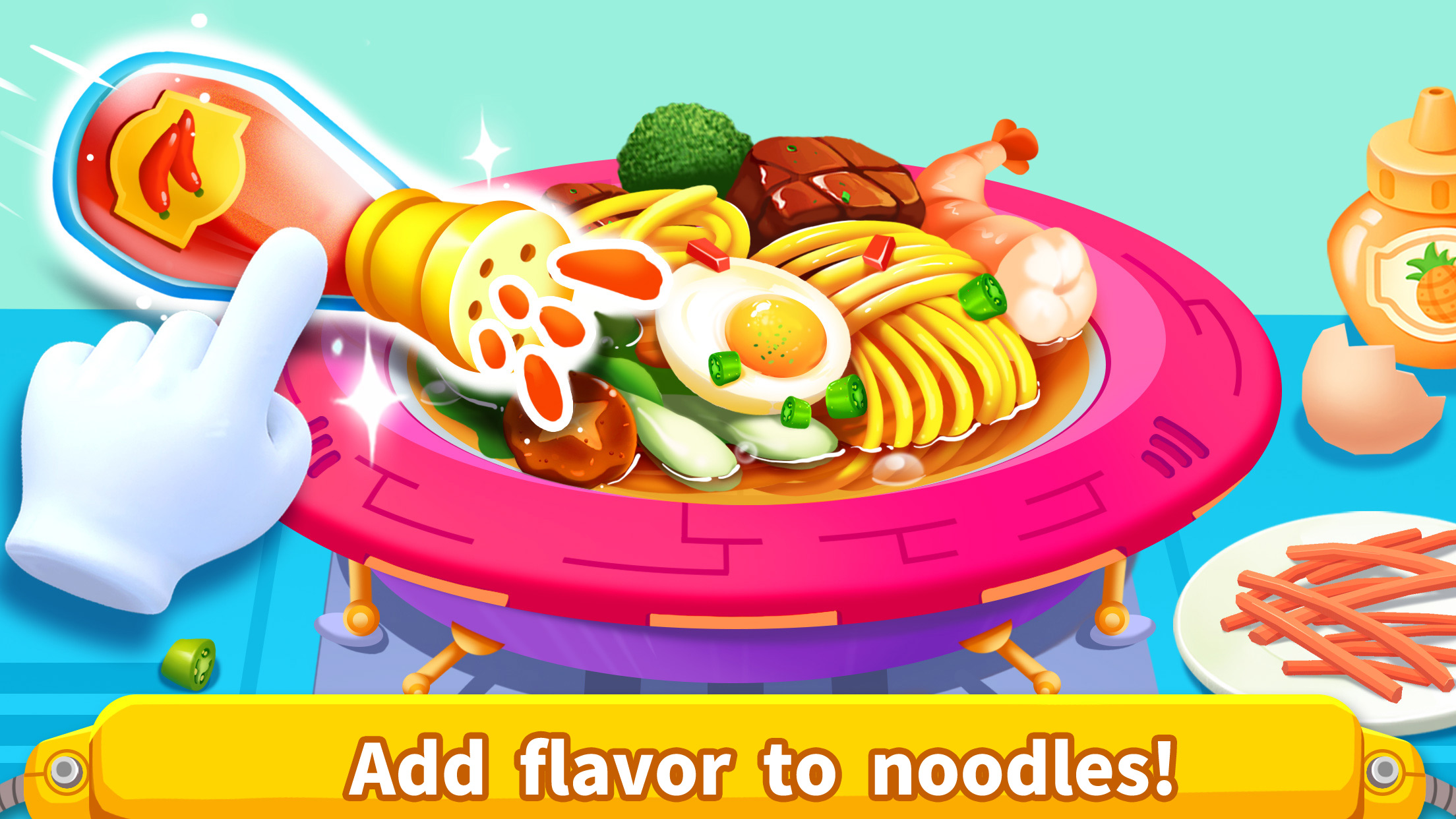 اسکرین شات 4 بازی Little Panda's Space Kitchen