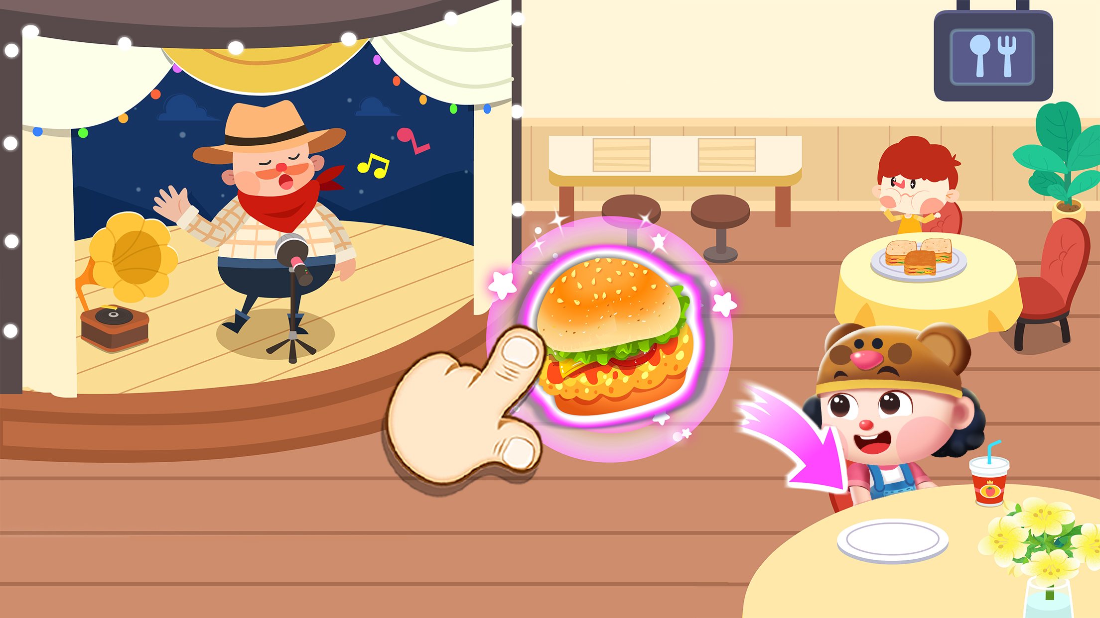 اسکرین شات 6 بازی Baby Panda's Town: Mall