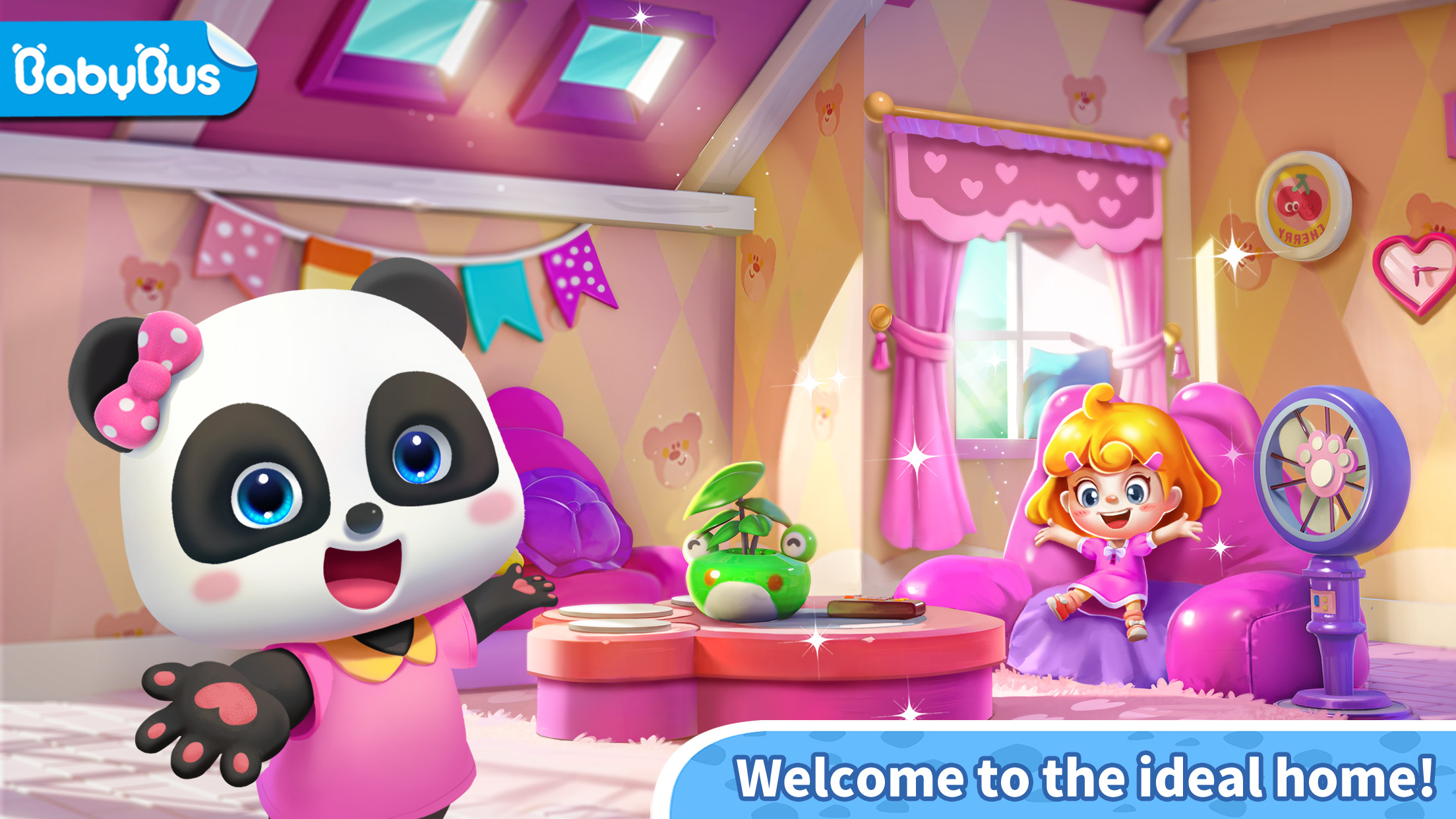 اسکرین شات 1 بازی Baby Panda's Town: Home
