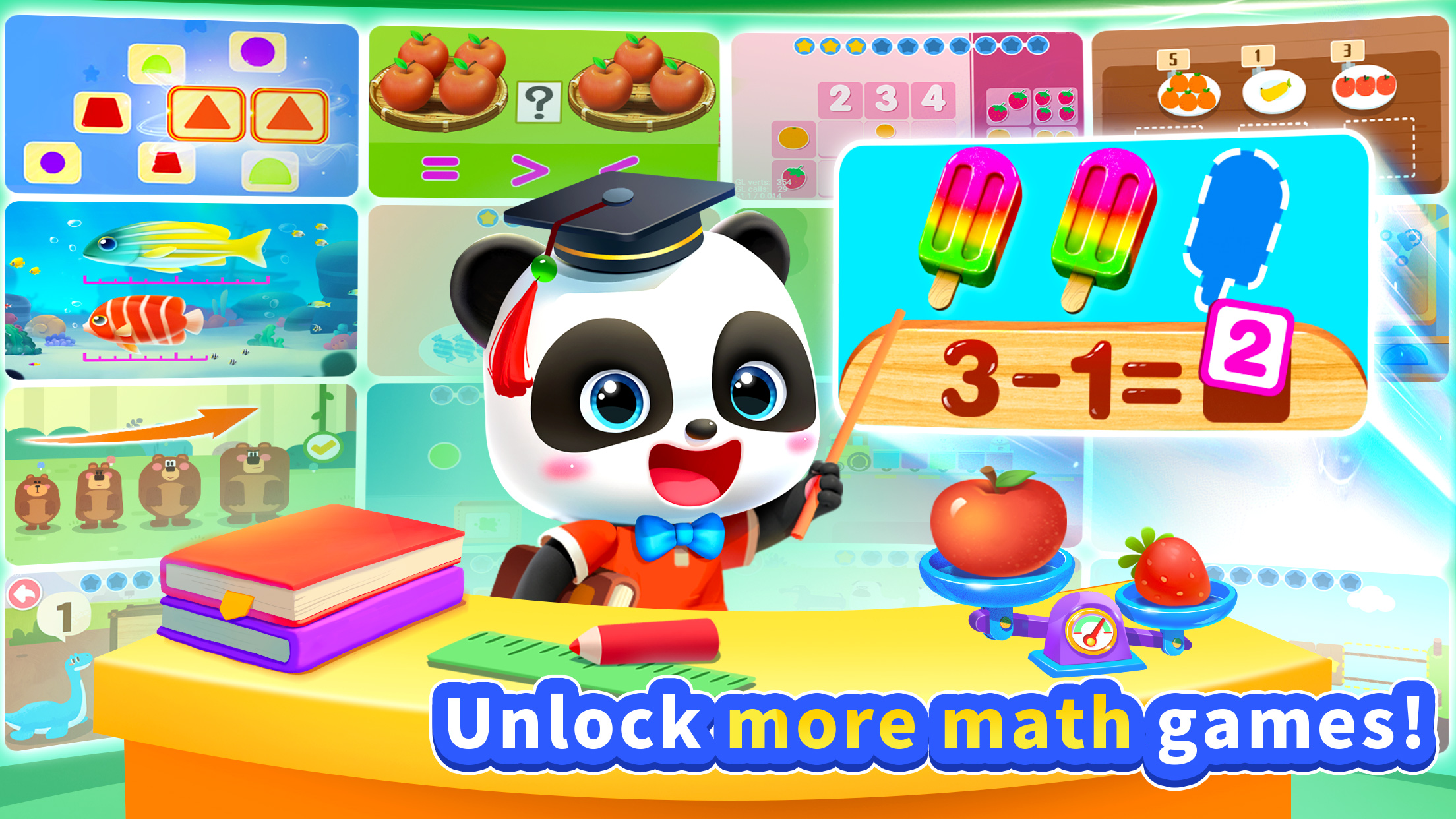 اسکرین شات 1 بازی BabyBus Kids Math Games