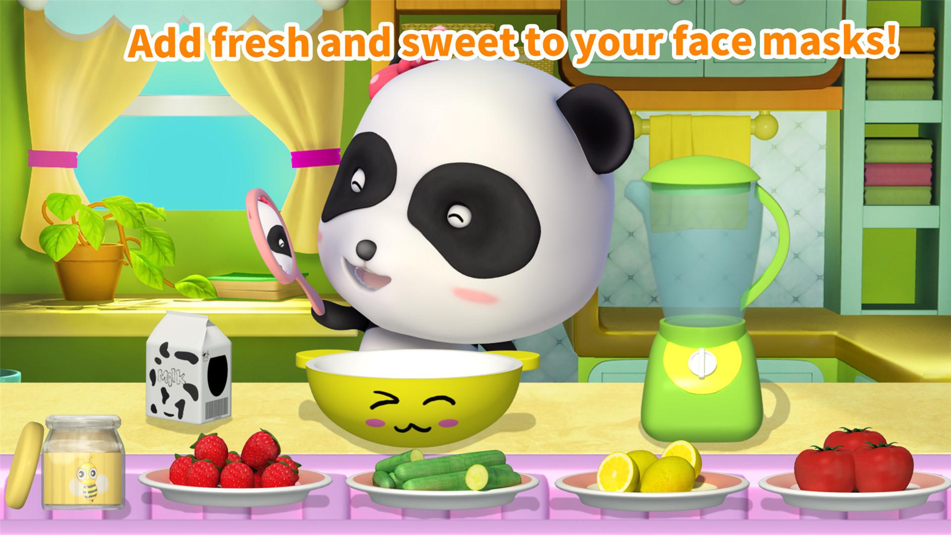 اسکرین شات 3 بازی Cleaning Fun - Baby Panda