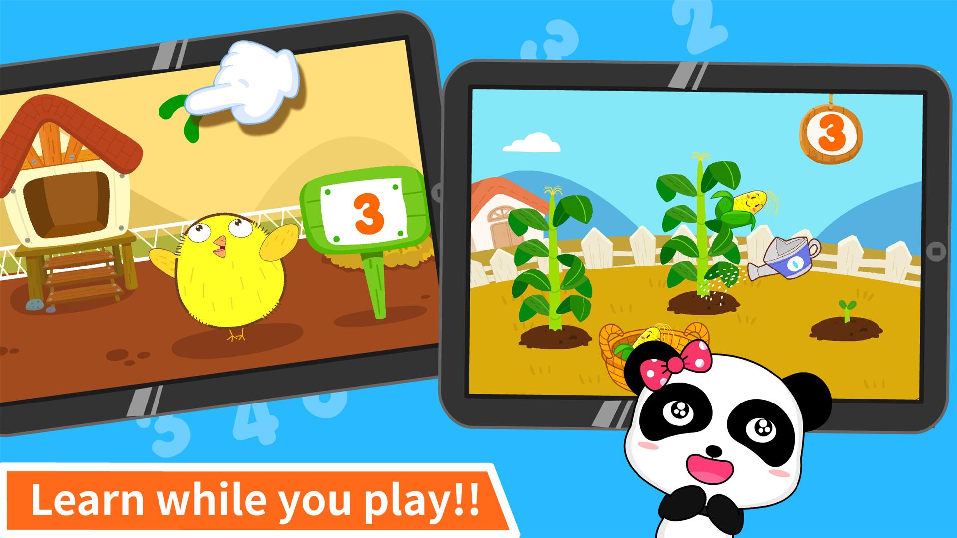 اسکرین شات 3 بازی Baby Panda Learns Numbers