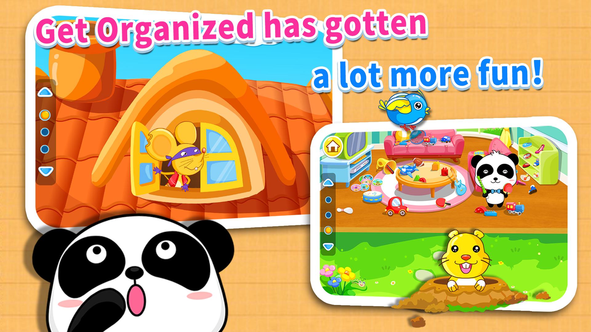 اسکرین شات 4 بازی Baby Panda Gets Organized