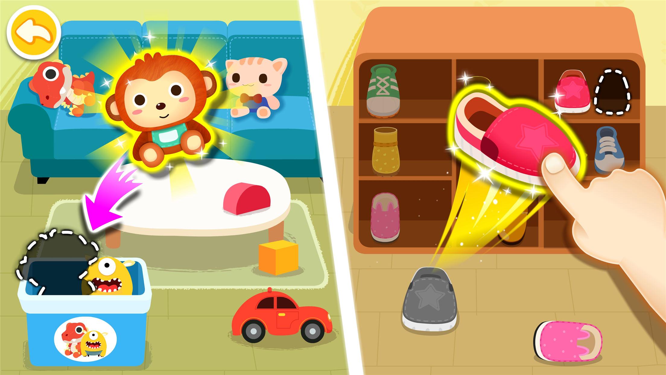 اسکرین شات 2 بازی Baby Panda's Life: Cleanup