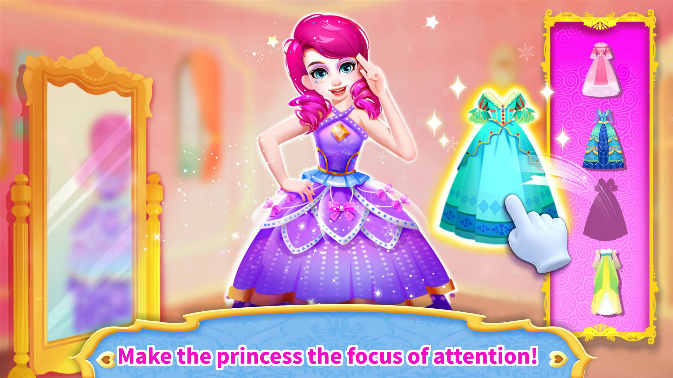 اسکرین شات 4 بازی Little Panda Pet Castle