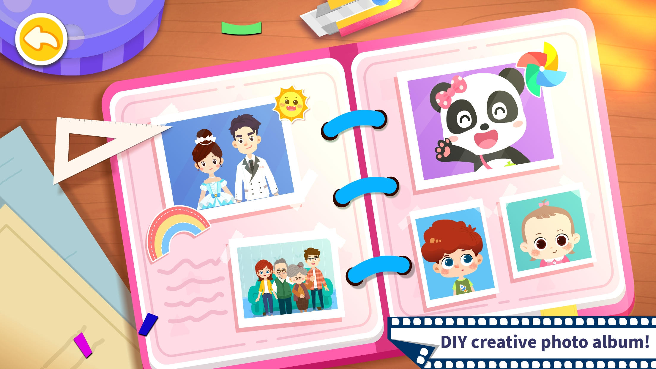 اسکرین شات 5 بازی Baby Panda's Photo Studio