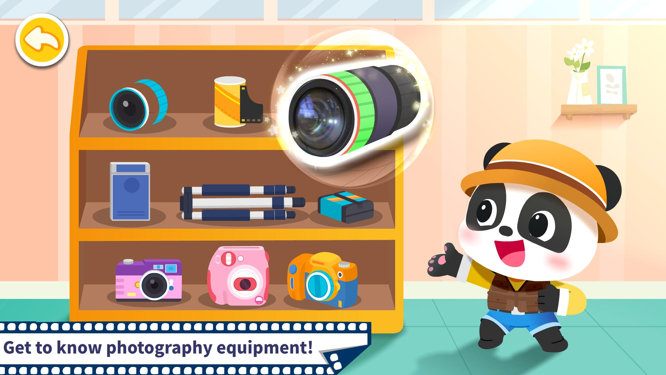 اسکرین شات 2 بازی Baby Panda's Photo Studio
