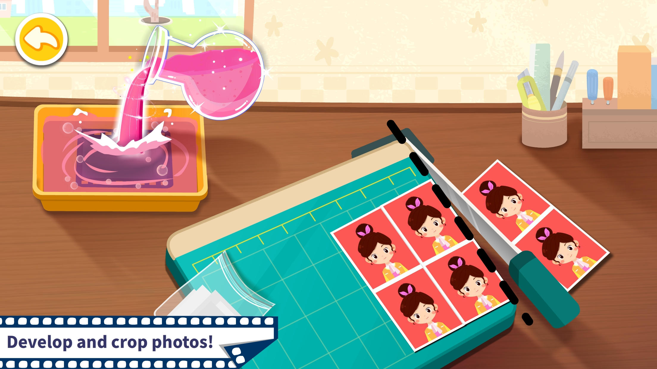 اسکرین شات 4 بازی Baby Panda's Photo Studio
