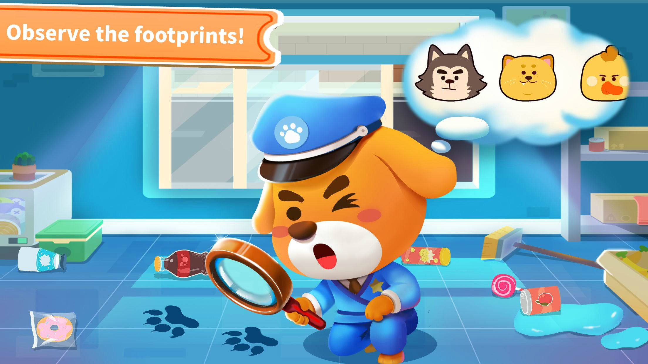 اسکرین شات 2 بازی Little Panda's Police Station