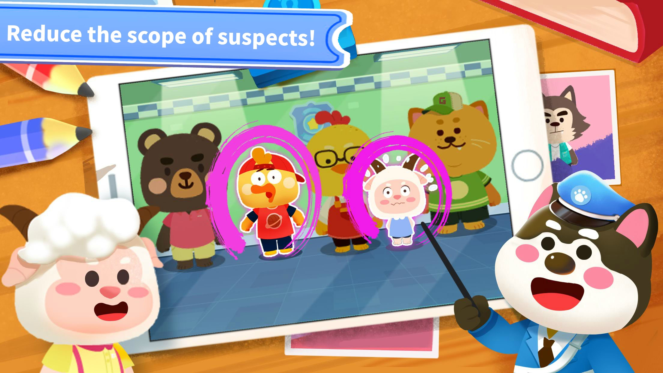 اسکرین شات 3 بازی Little Panda's Police Station
