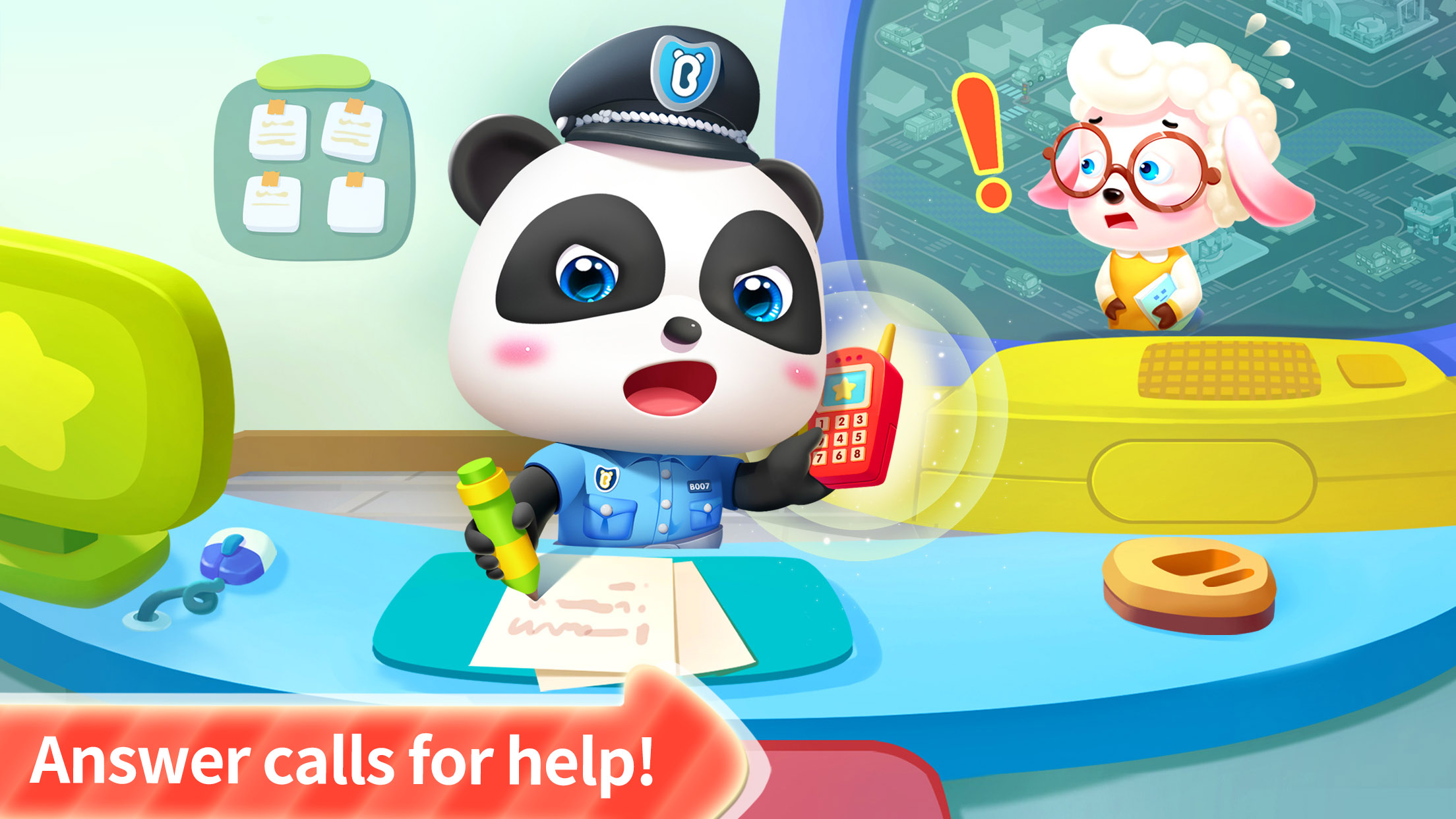اسکرین شات 6 بازی Little Panda Policeman