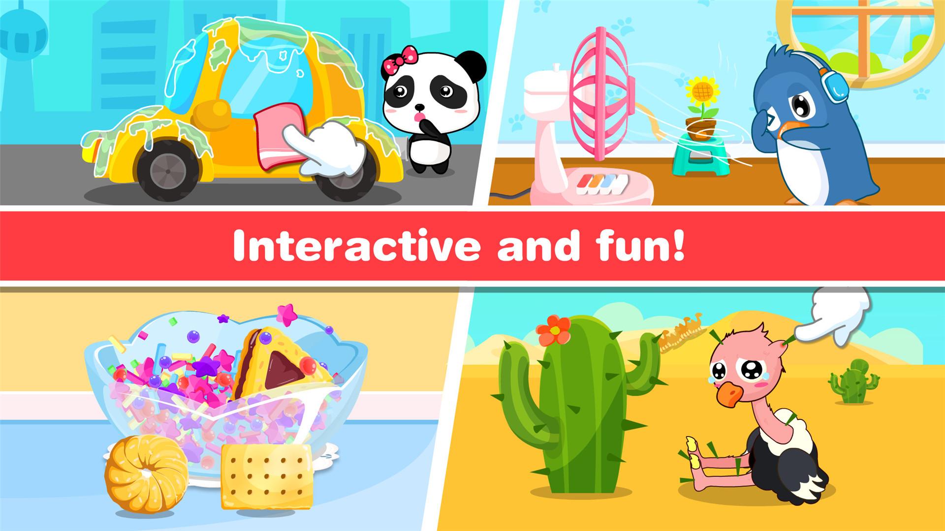 اسکرین شات 3 بازی Baby Panda’s Basic Words