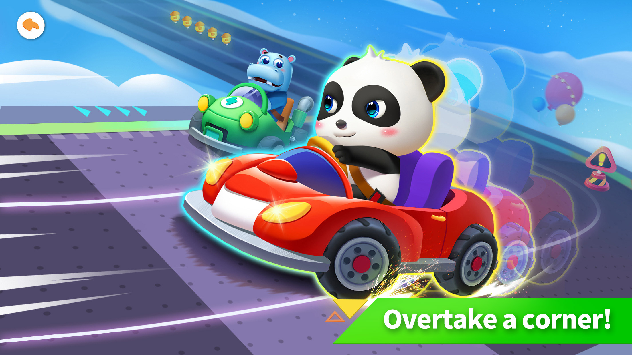 اسکرین شات 2 بازی Little Panda's Car Driving