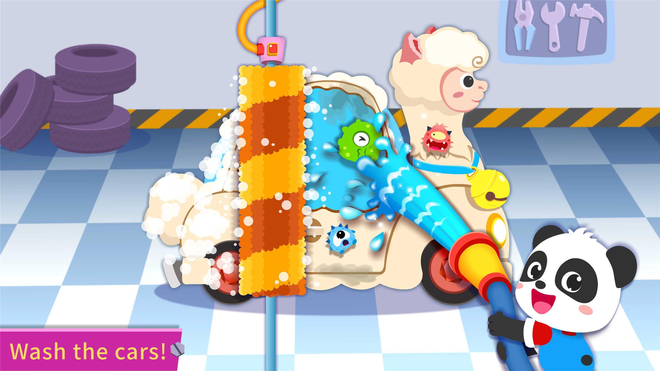 اسکرین شات 4 بازی Little Panda's Car Repair