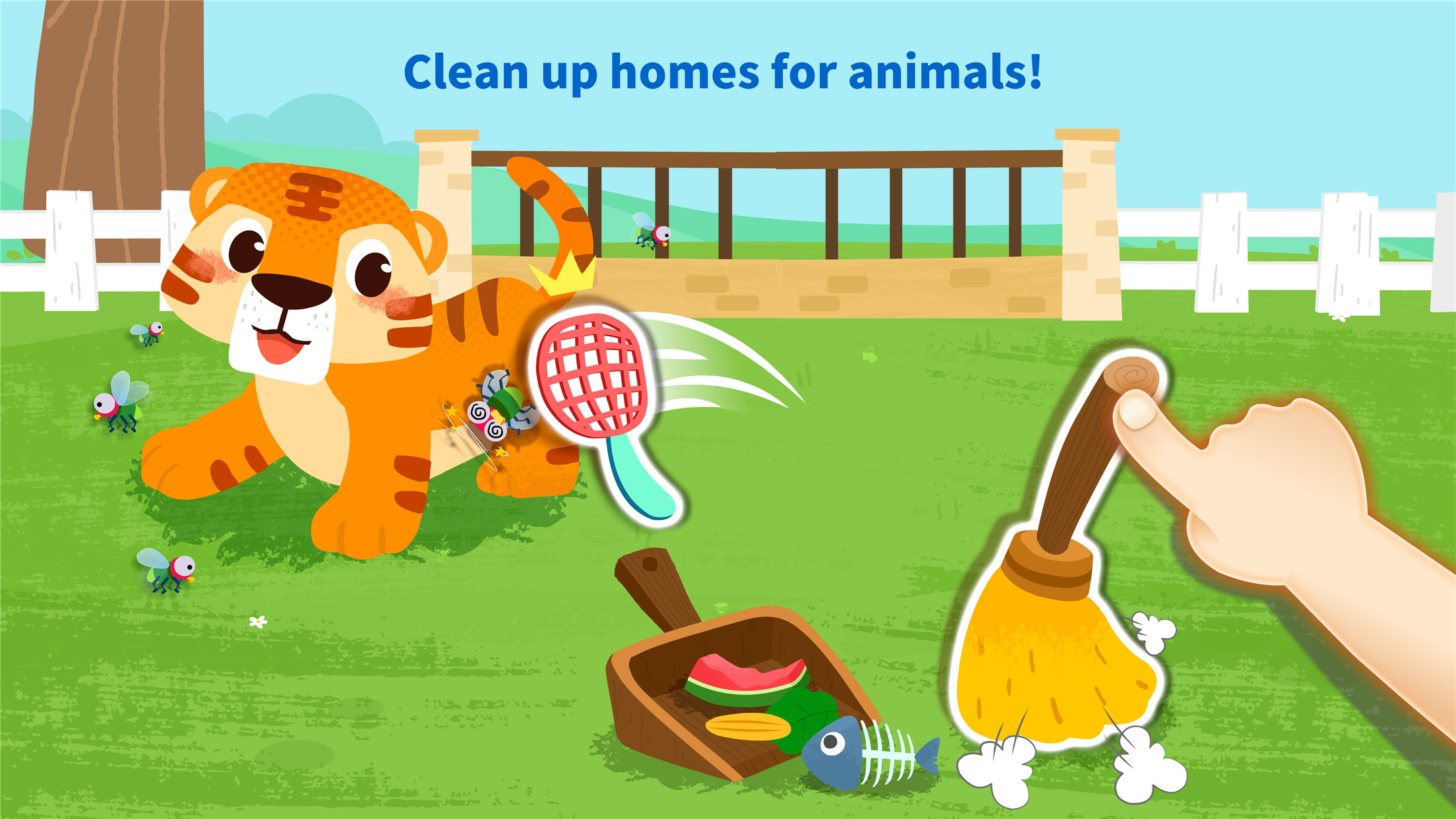 اسکرین شات 4 بازی Baby Panda: Care for animals