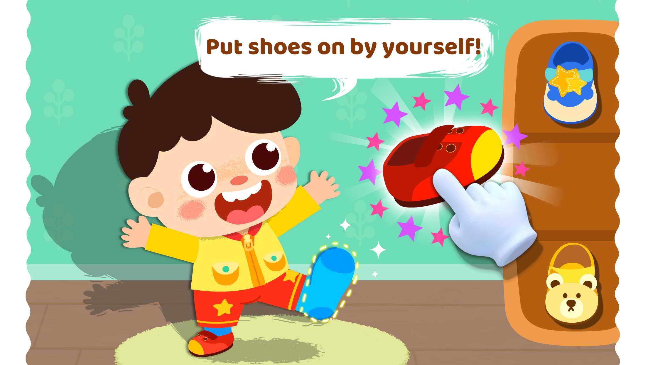 اسکرین شات 3 بازی Baby Panda's Daily Habits