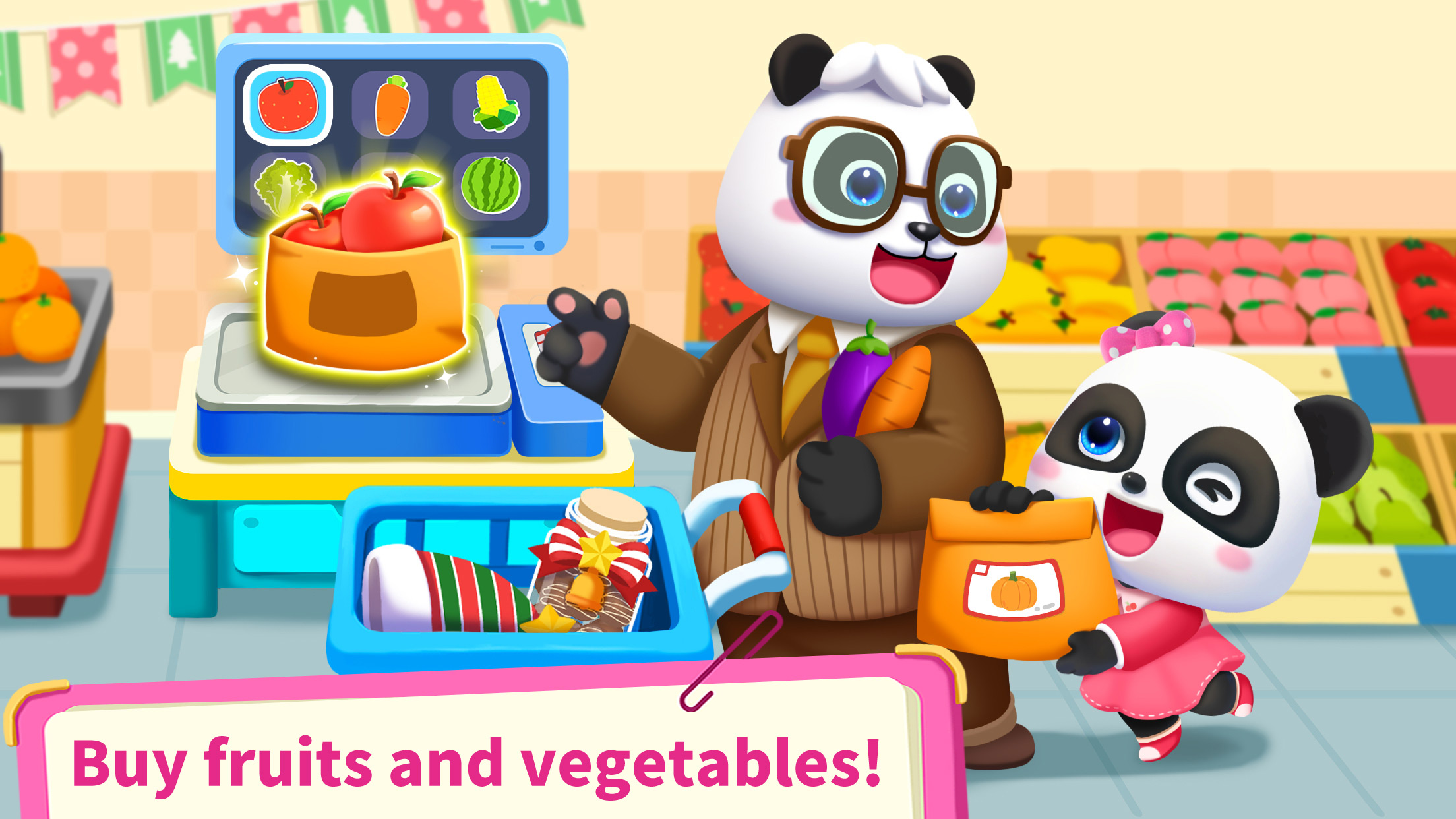 اسکرین شات 7 بازی Baby Panda's Supermarket