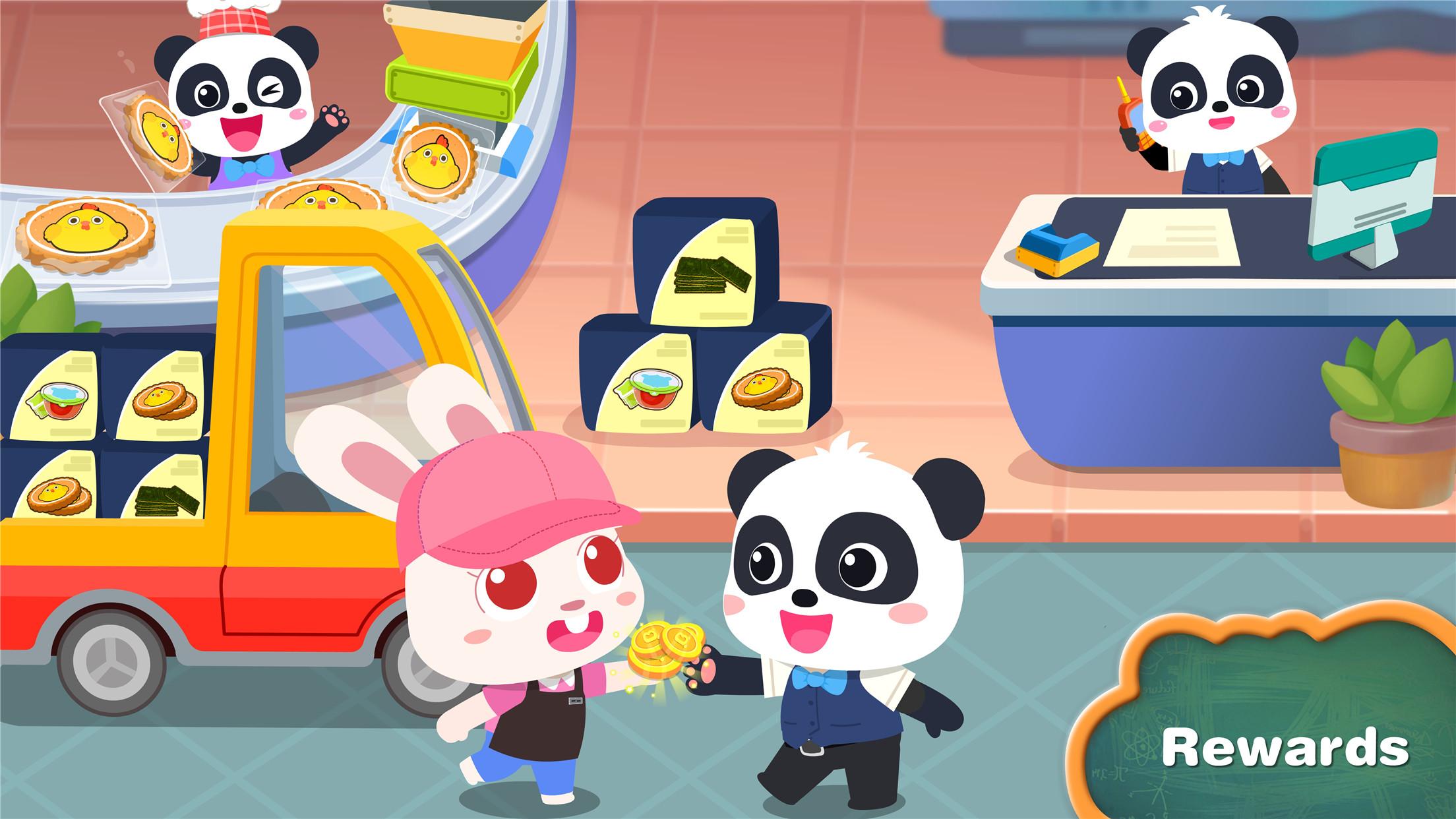 اسکرین شات 5 بازی Little Panda's Snack Factory