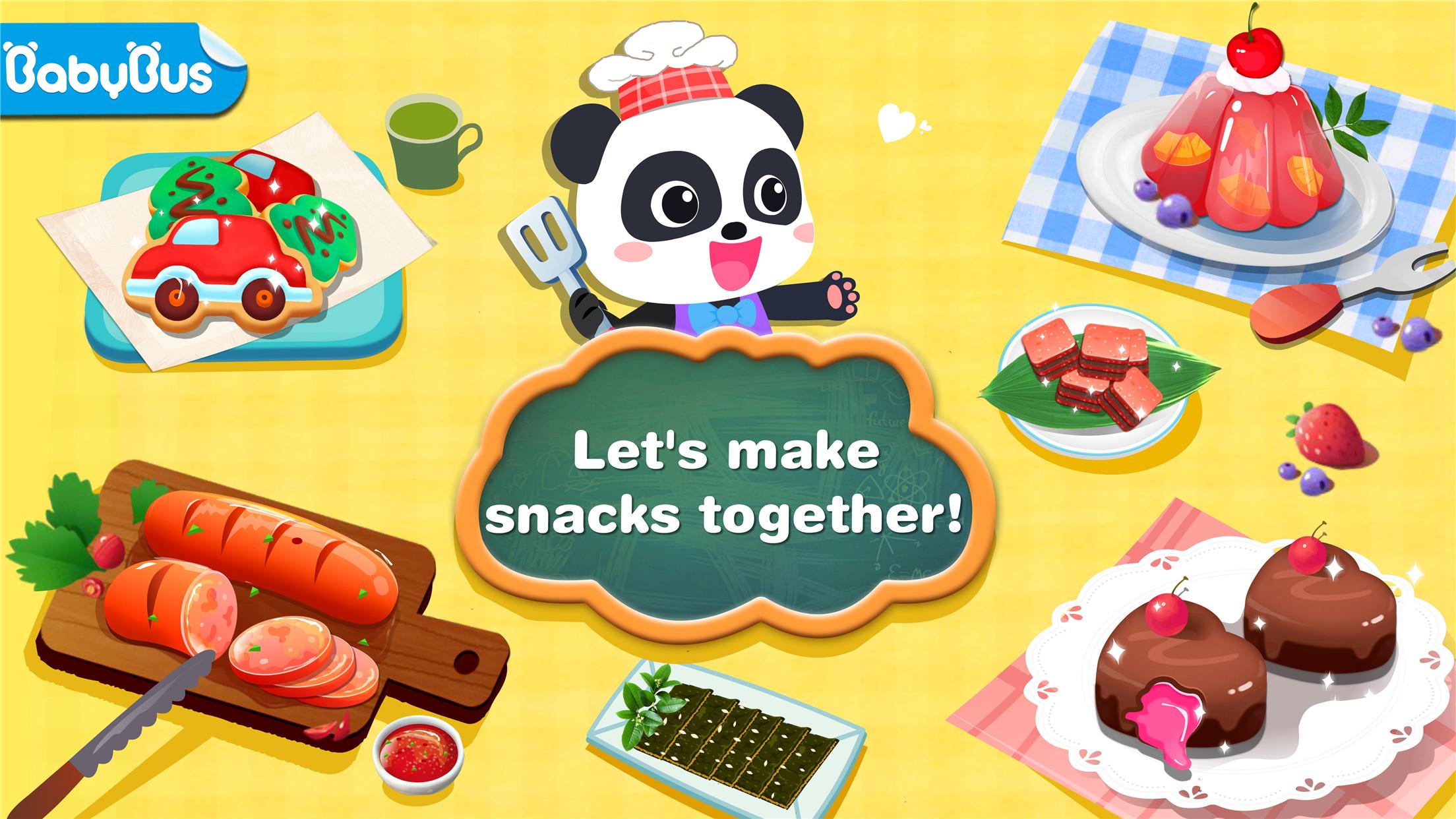 اسکرین شات 1 بازی Little Panda's Snack Factory