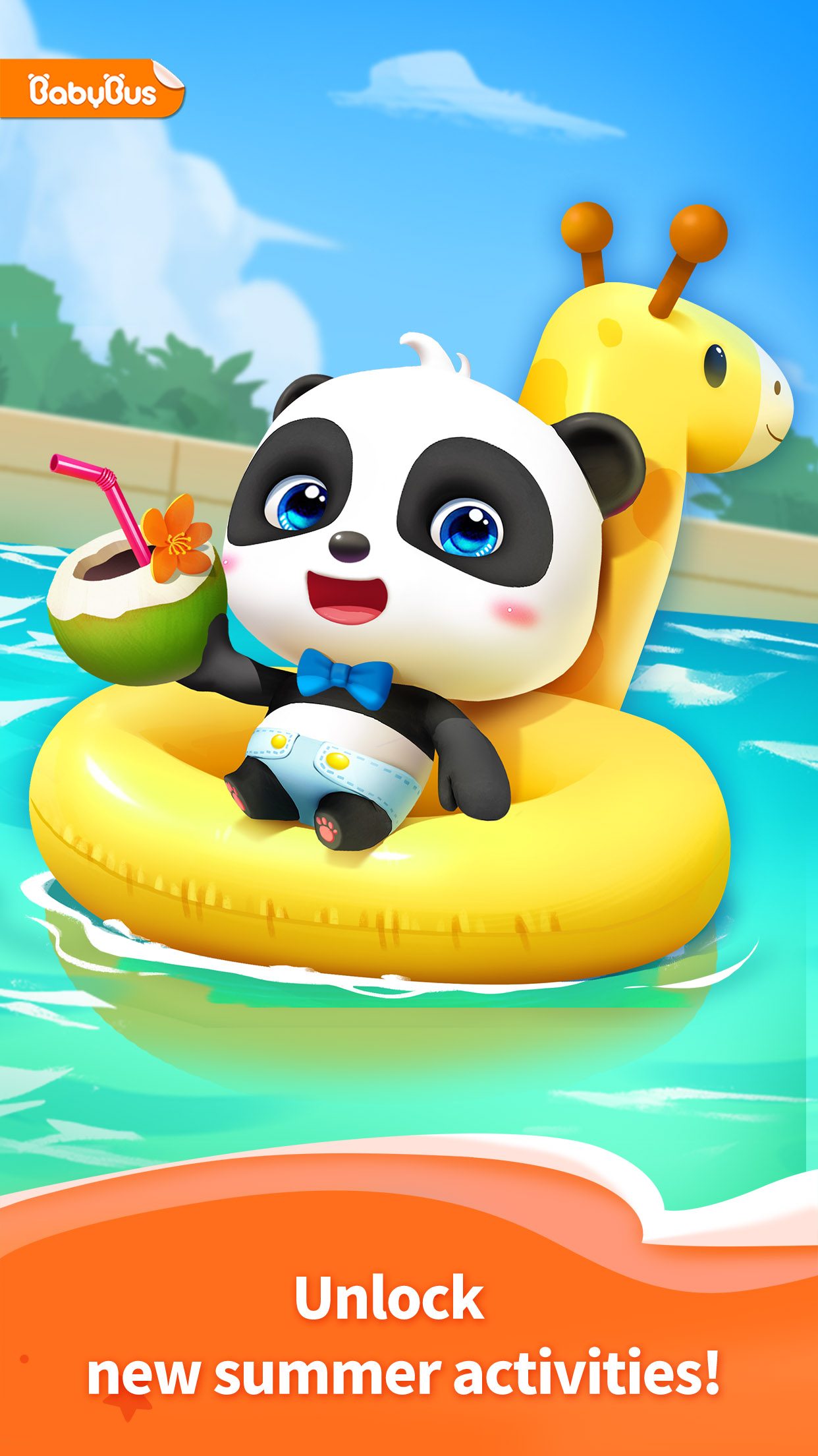 اسکرین شات 1 بازی Talking Baby Panda-Virtual Pet