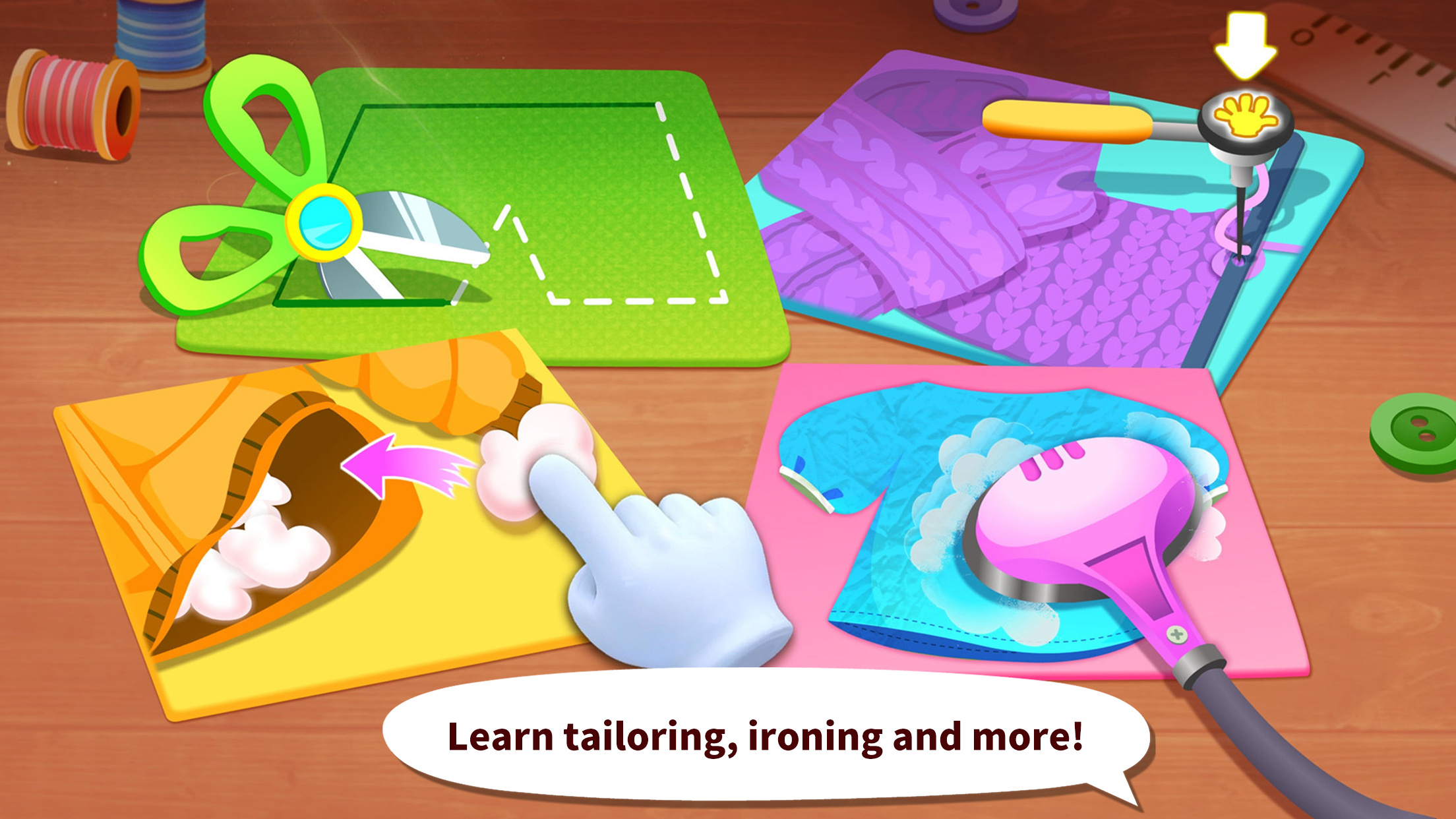 اسکرین شات 6 بازی Baby Panda's Fashion Dress Up