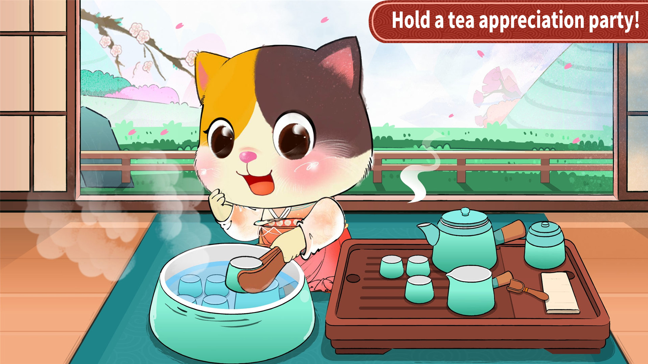 اسکرین شات 5 بازی Little Panda's Tea Garden