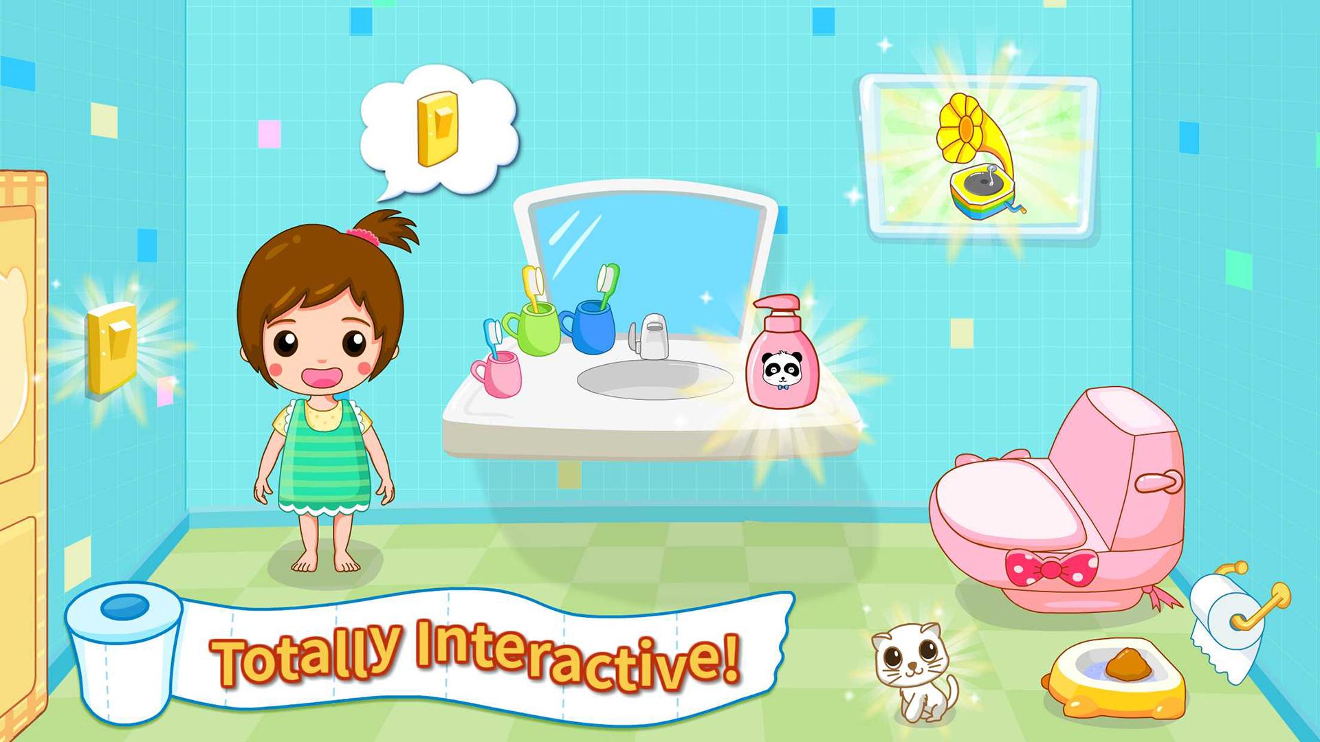 اسکرین شات 3 بازی Baby Panda’s Potty Training