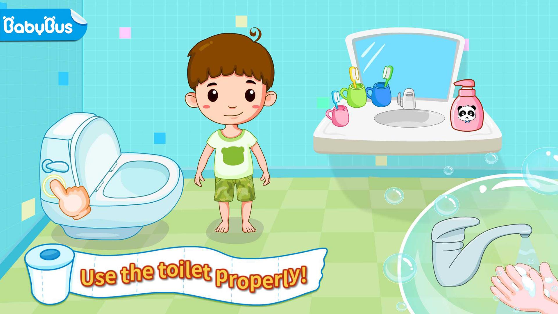 اسکرین شات 1 بازی Baby Panda’s Potty Training