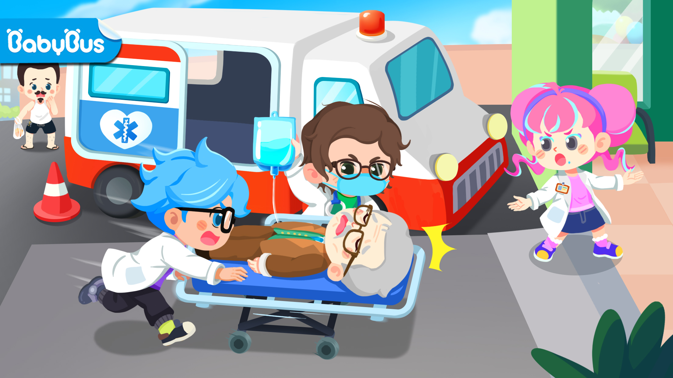 اسکرین شات 1 بازی Little Panda's Town: Hospital