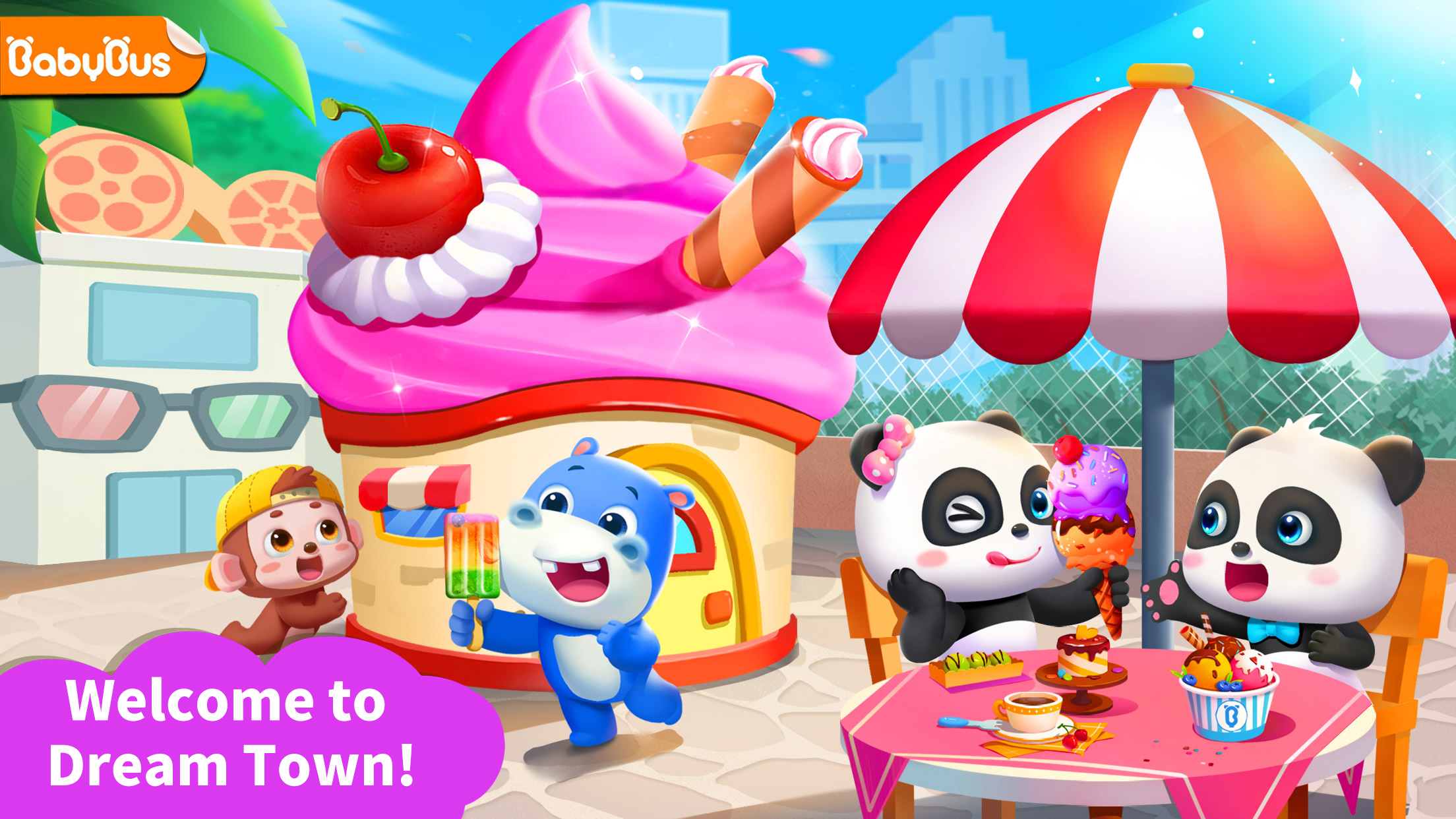 اسکرین شات 1 بازی Little Panda’s Dream Town