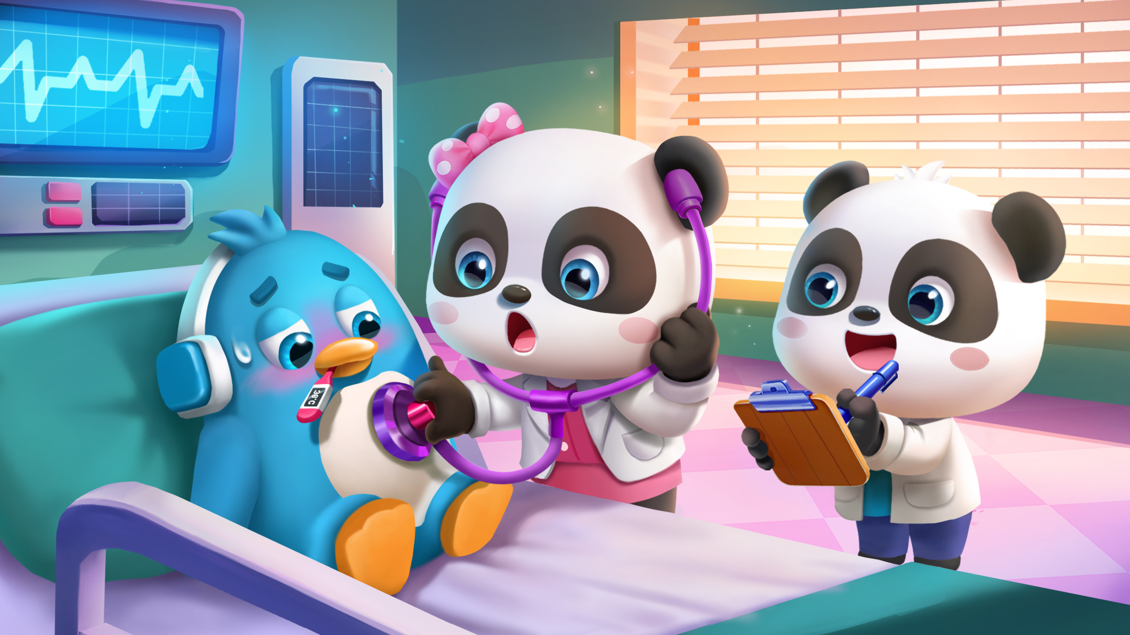 اسکرین شات 2 بازی Baby Panda World-Learning Game