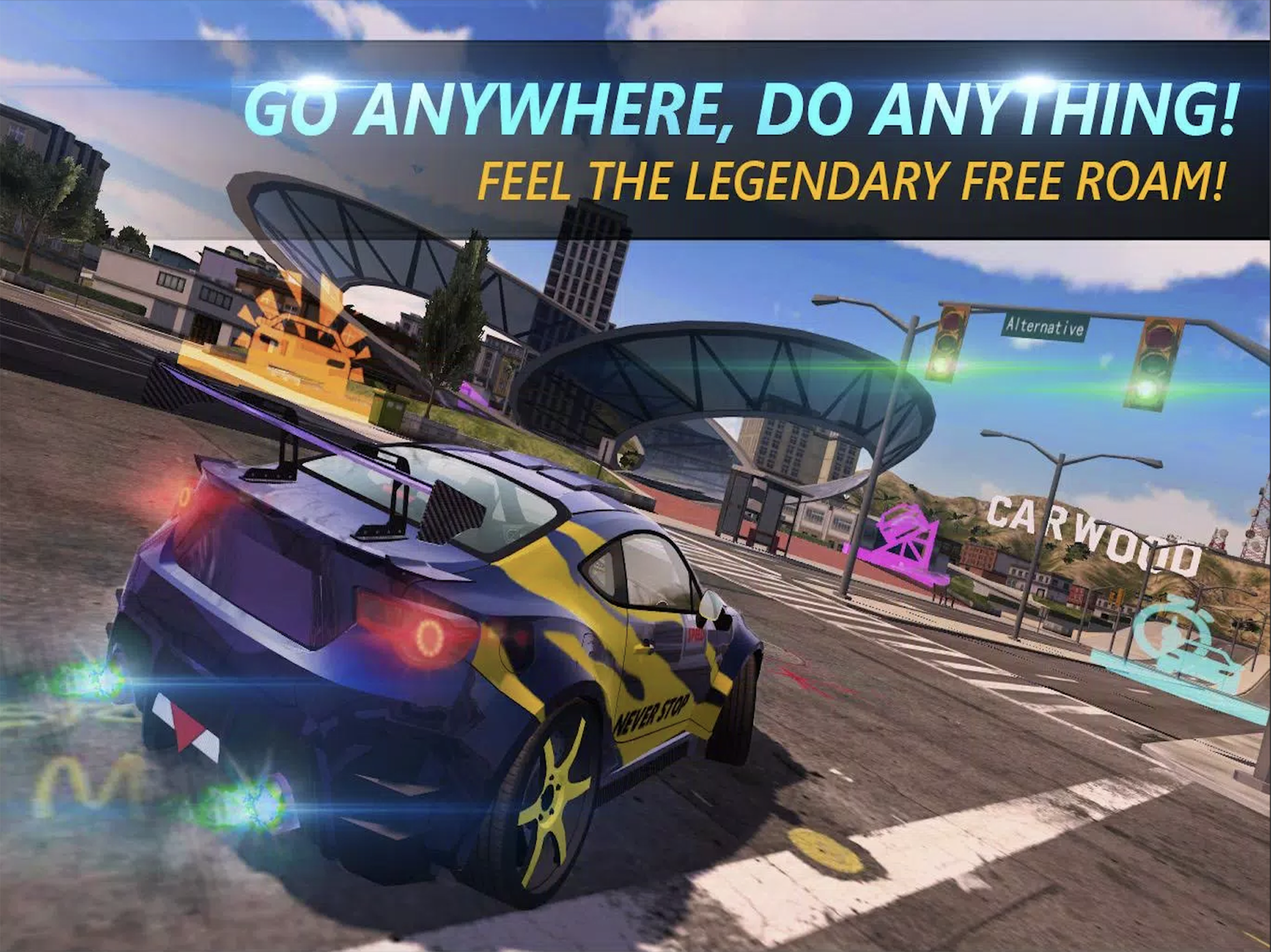 اسکرین شات 2 بازی Speed Legends: Car Driving Sim